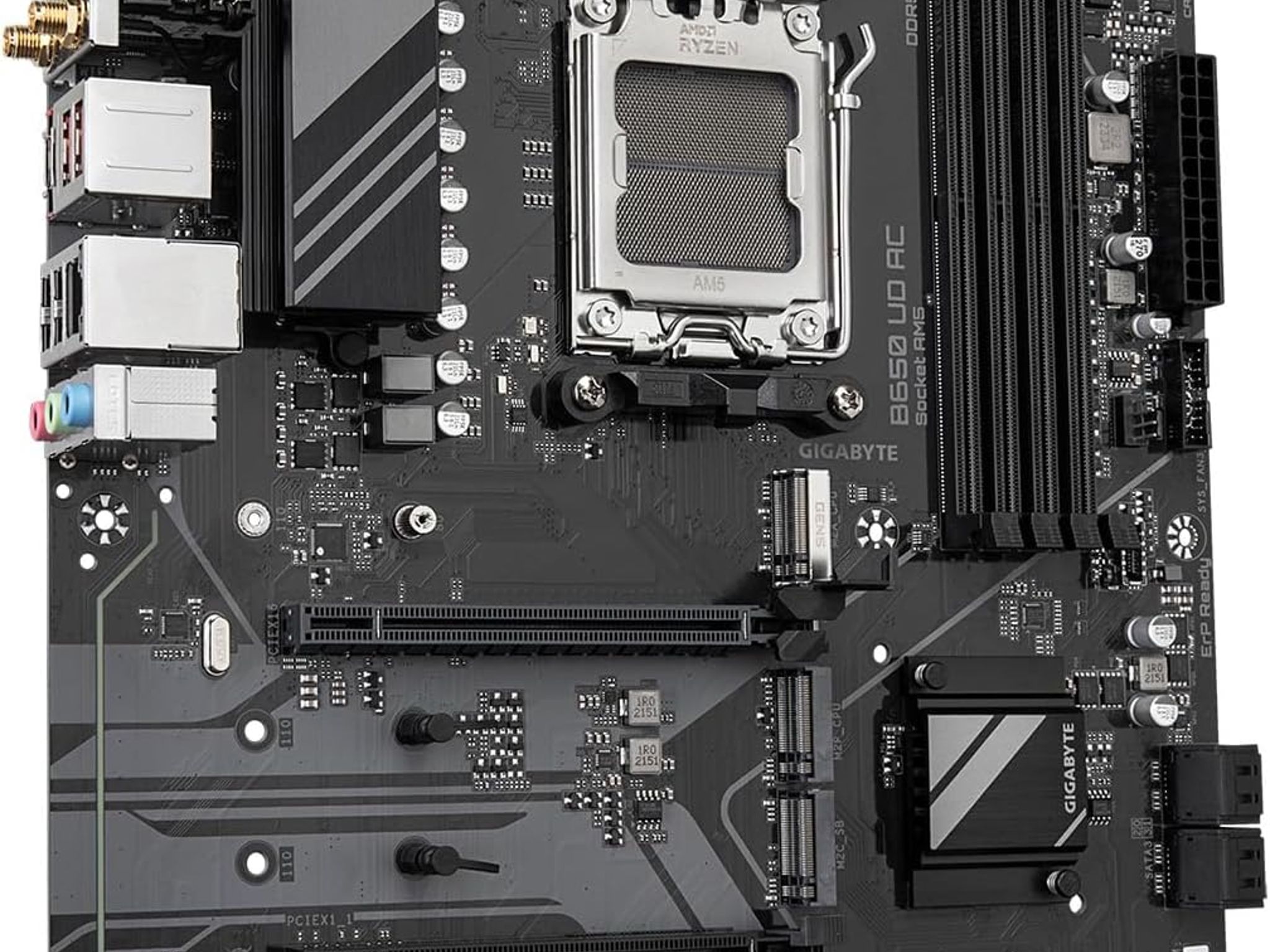 GIGABYTE B650 UD AC AMD AM5 B650 ATX M.2 Desktop Motherboard A