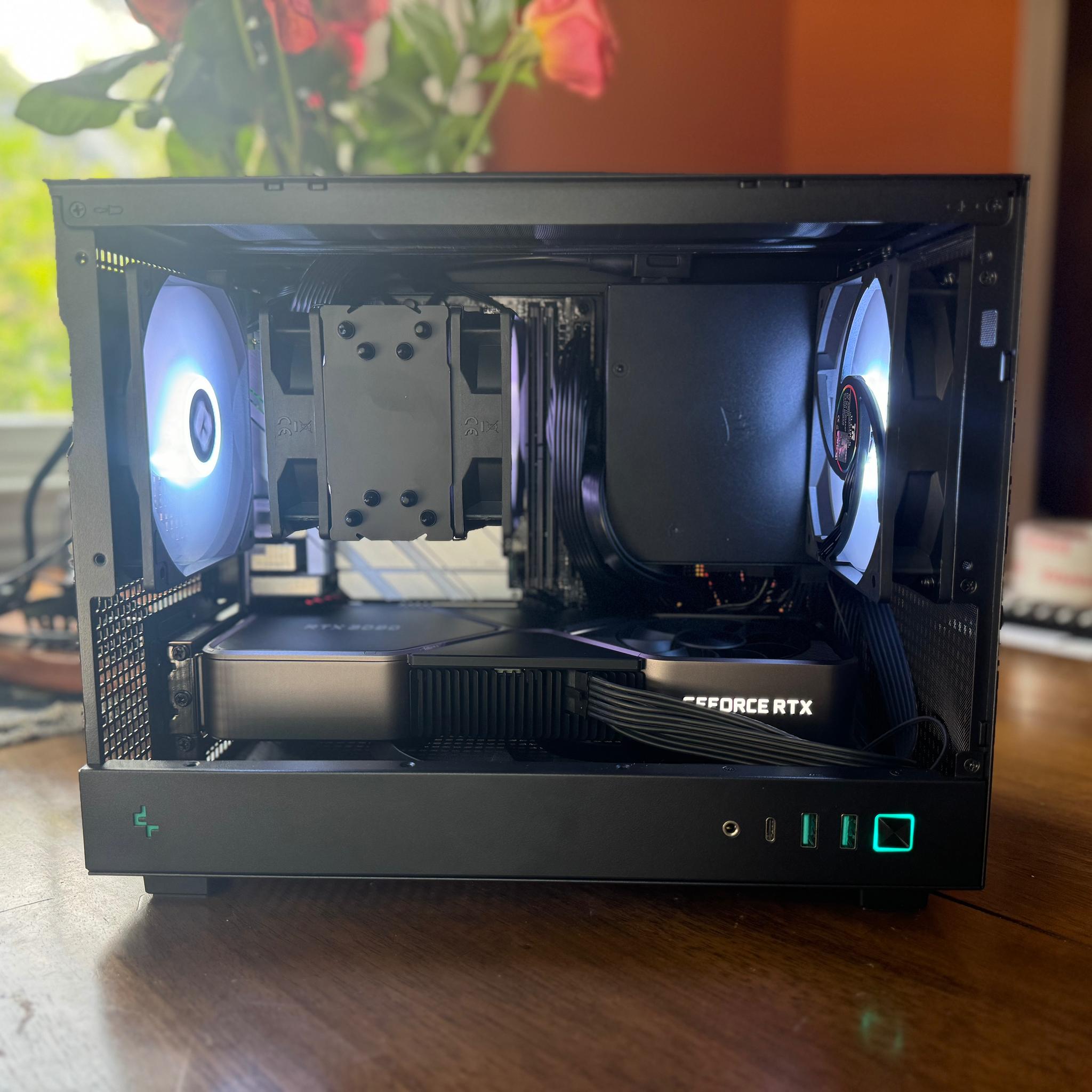 ✈️ Portable 3080 Mini PC - RTX 3080 | i5 12600KF | 1TB SSD | 32GB DDR4