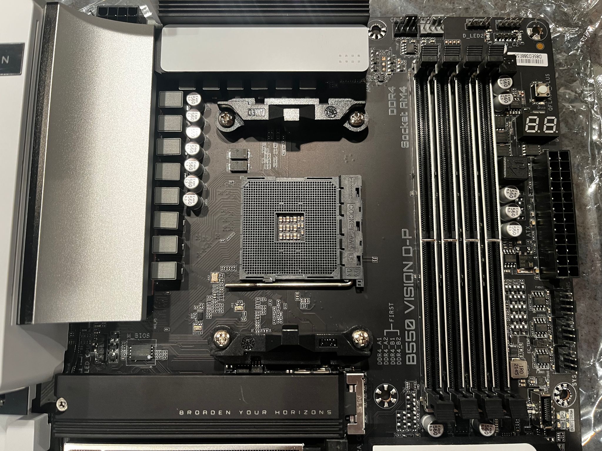 B550 vision d-p white Amd