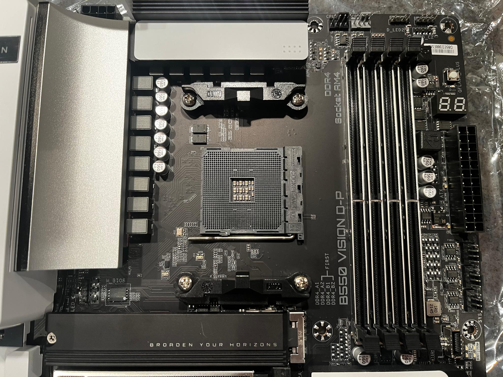 B550 vision d-p white Amd