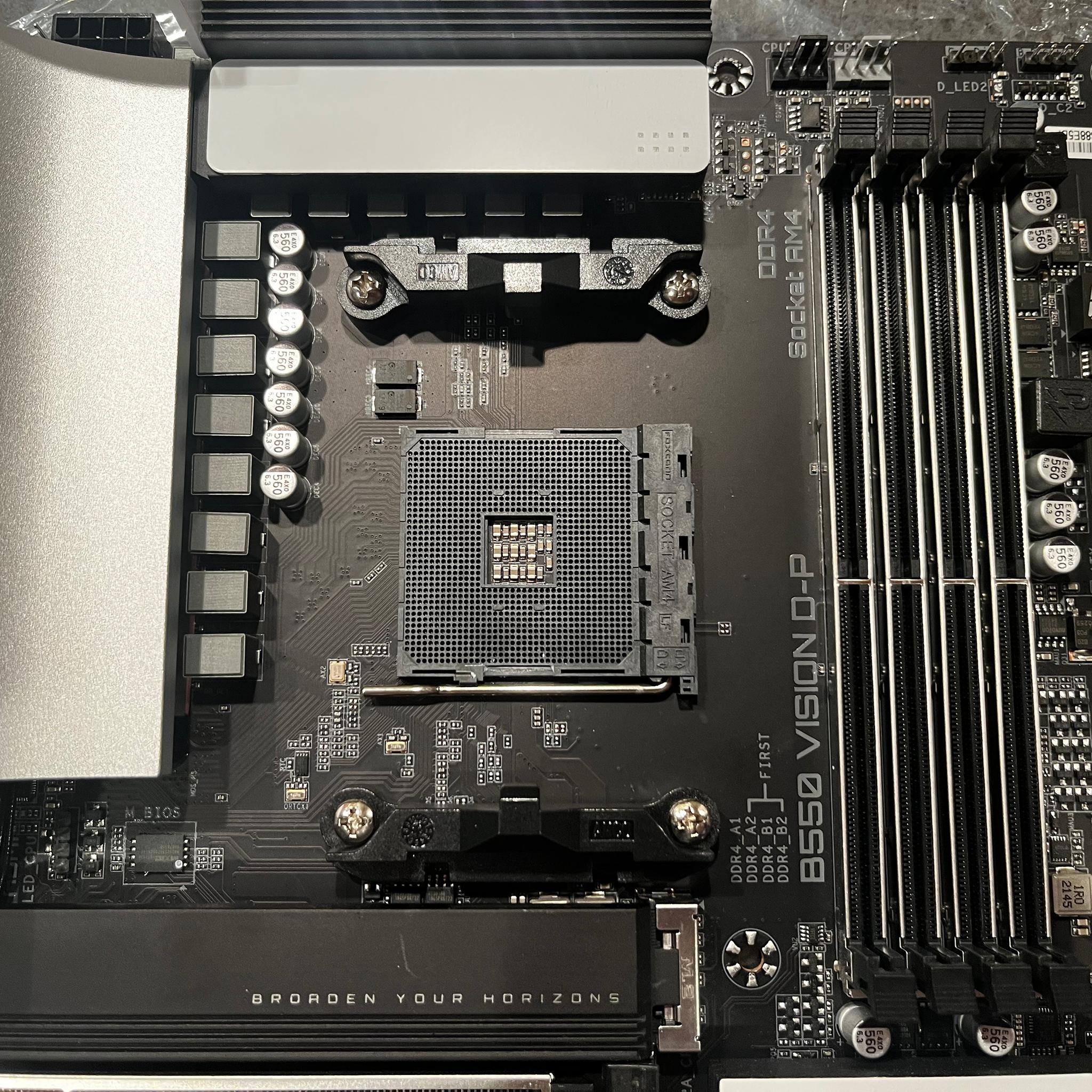 B550 vision d-p white Amd