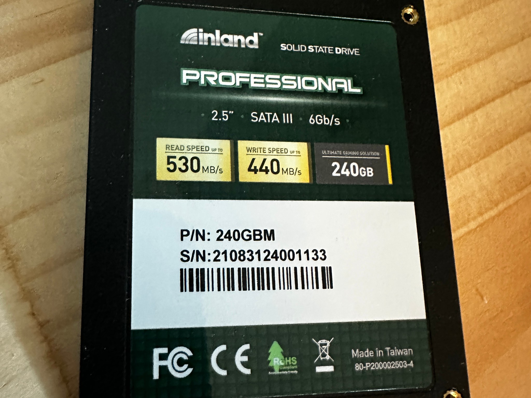 Inland Professional SSD 240GB