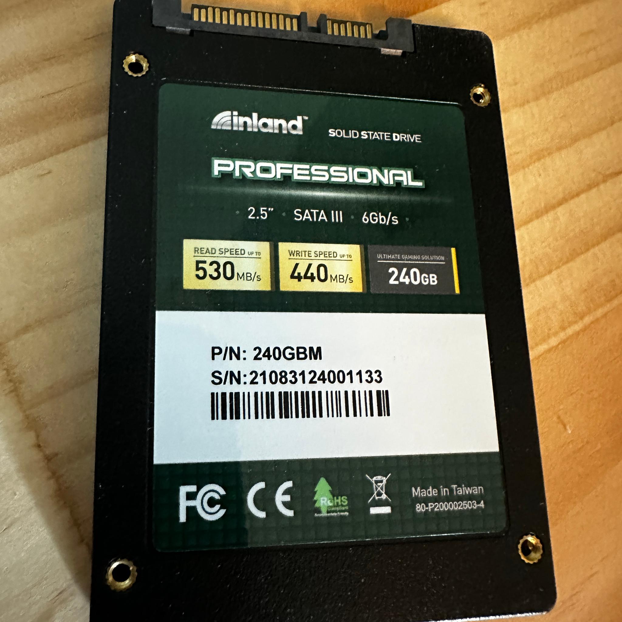 Inland Professional SSD 240GB