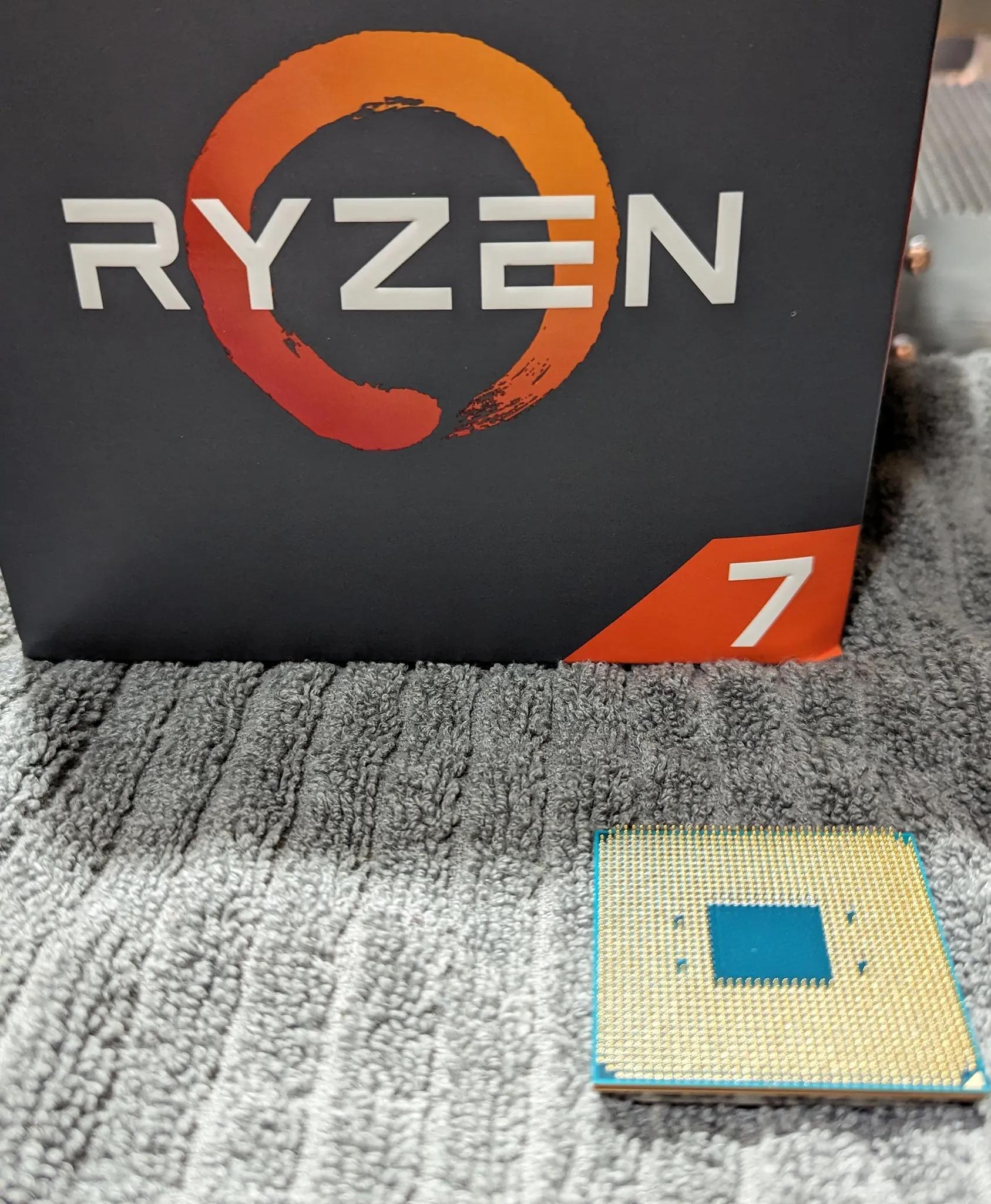 AMD 2700X AM4, Used known working, NO cooler included, Owned by me!