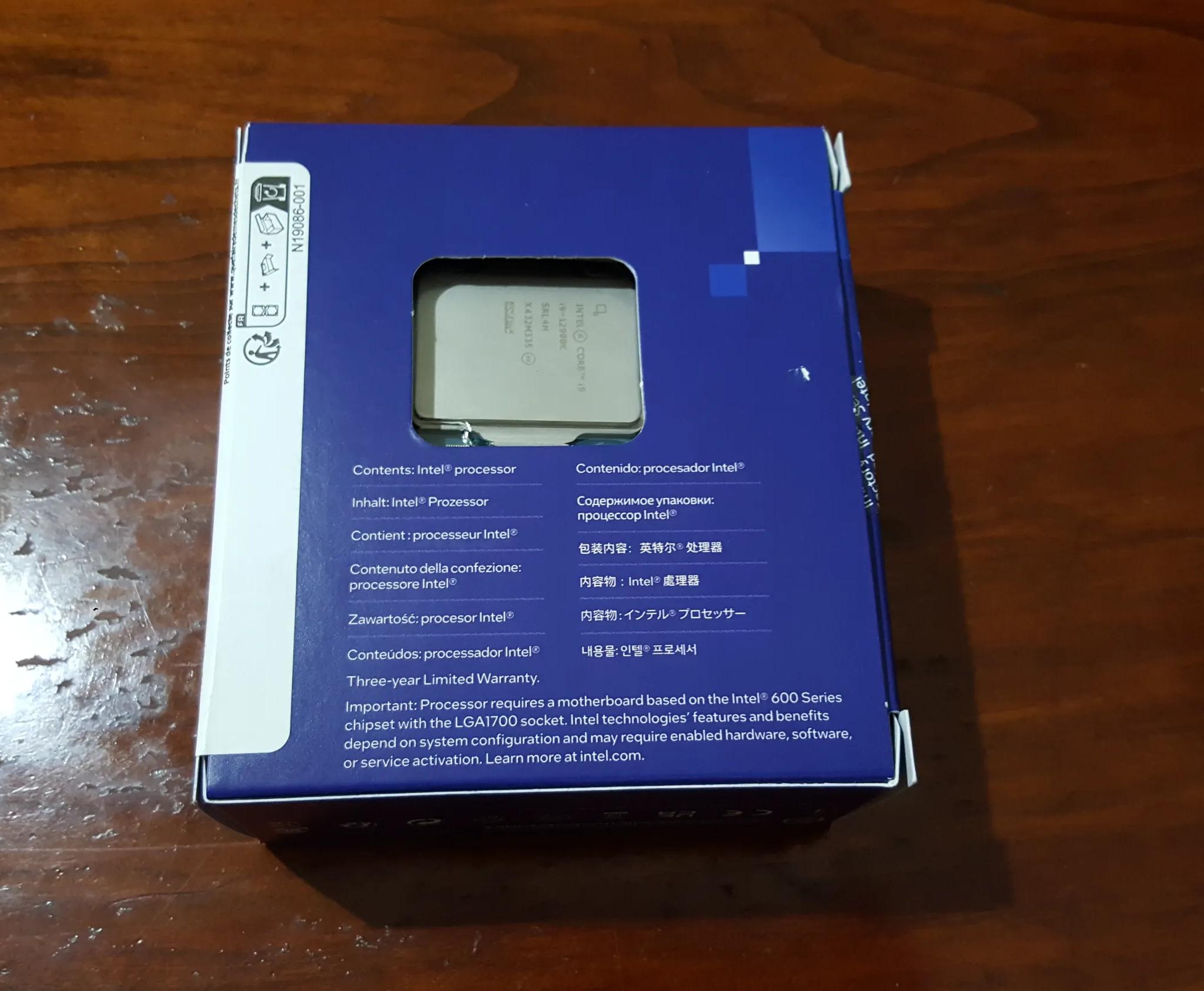 Intel Core i9-12900K CPU