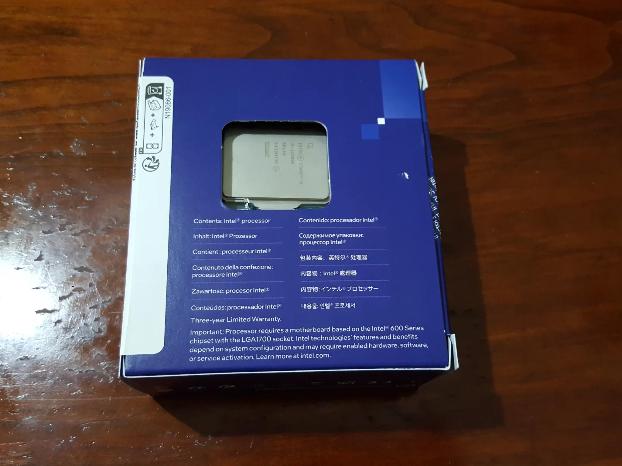 Intel Core i9-12900K CPU