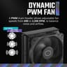 NEW - Cooler Master Hyper 212 Black CPU Air Cooler – 120mm High Performance PWM Fan
