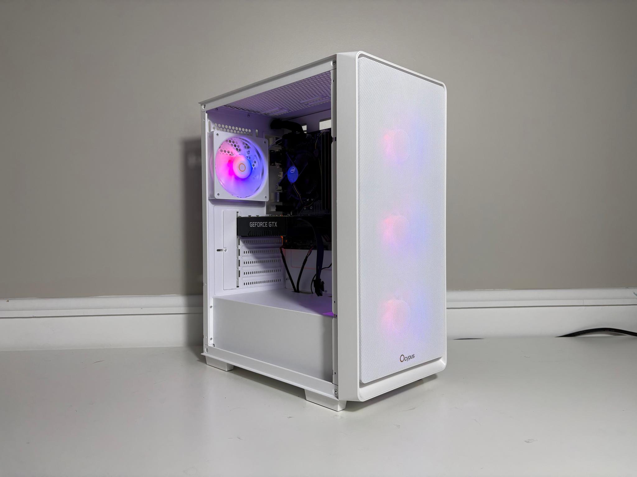 Glacier Valley (V5) Gaming PC - Intel Core i5 8500, GTX 1660, 16GB DDR4, 500GB SSD