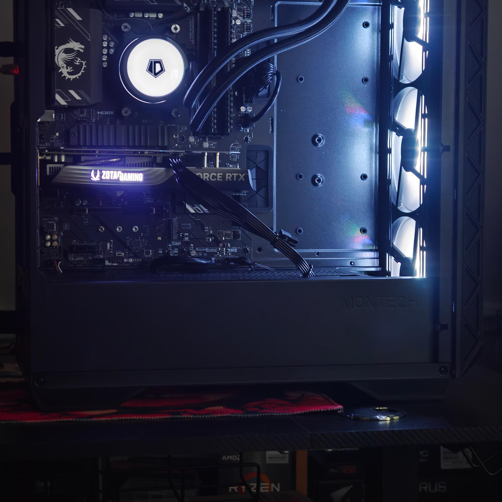 GAMING PC|AMD RYZEN 7 5700X3D|ZOTAC GEFORCE 4060 8GB|32GB DDR4 3200|1TB NVME SSD|WINDOWS 11 HOME
