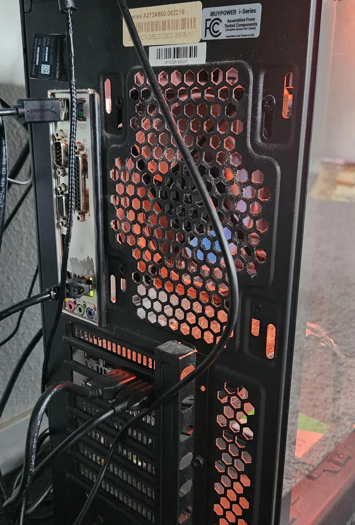 iBUYPOWER TRACE940 // Intel Core i7-8700, 16GB DDR3 RAM, NVIDIA GTX 1060 3GB, 1TB HDD + 120GB SSD