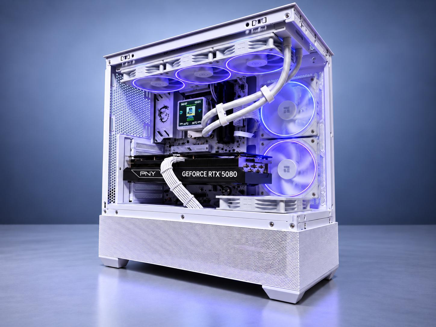 GeForce RTX 5080 Custom Gaming PC - Ryzen 7 9800X3D, 32GB RAM, 4TB NVMe SSD
