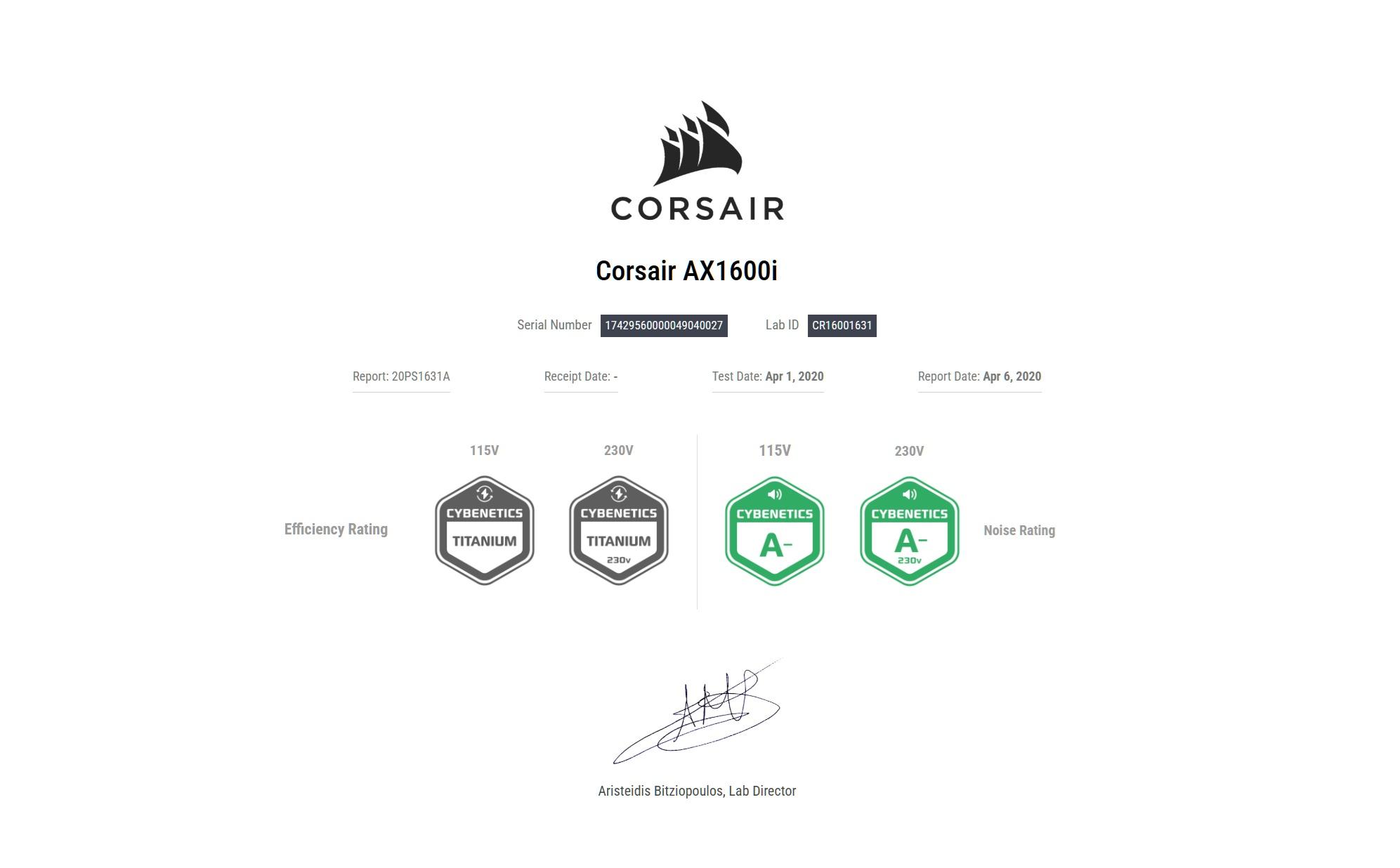 BNIB Corsair AX1600i Power Supply! Discounted Price, Don't Miss Out! #1 PSU On The Market!