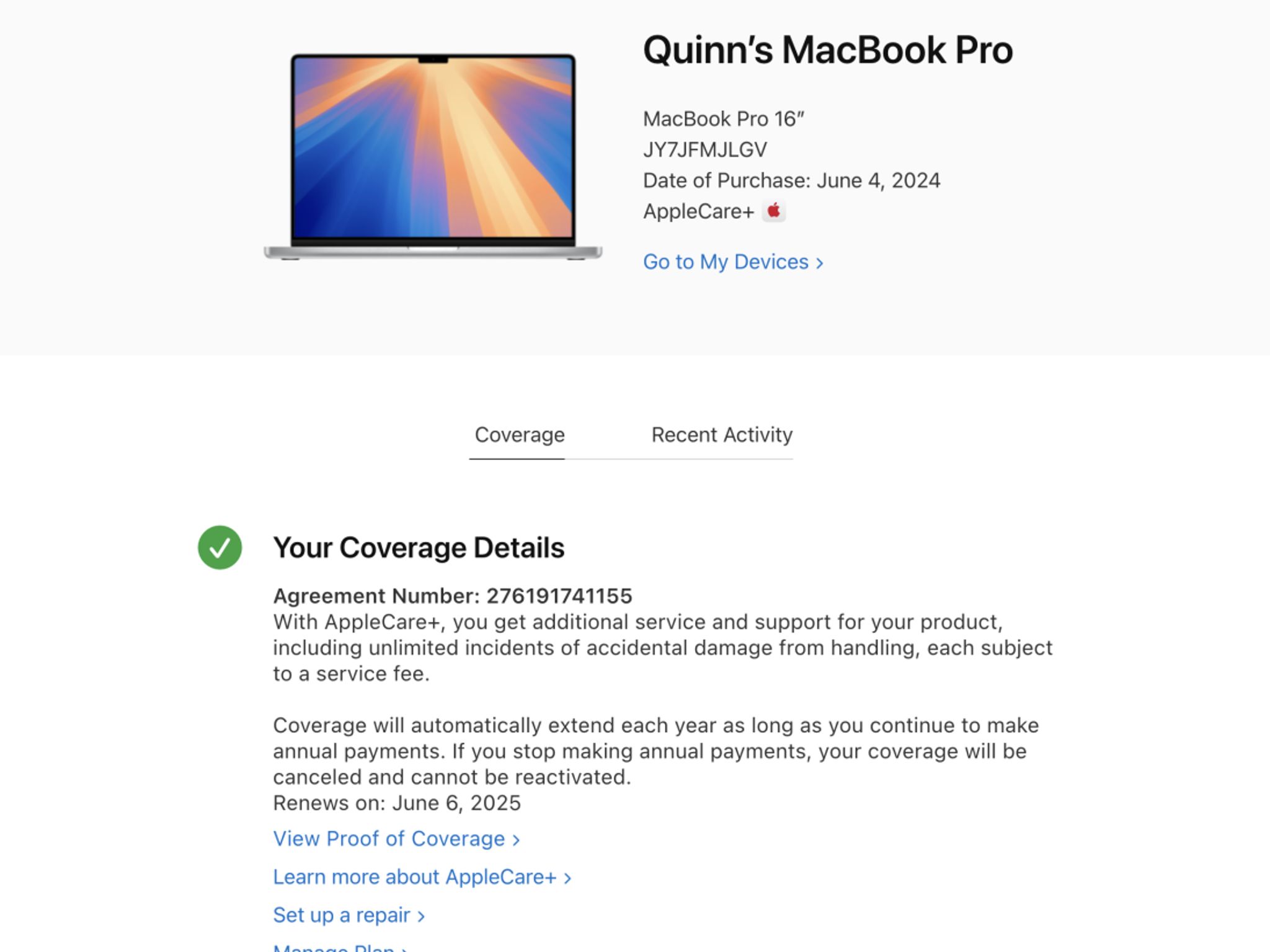 MacBook Pro M3 Max, 16‑core CPU, 40‑core GPU, 16.2' Display, 48GB RAM, 1TB SSD; Silver