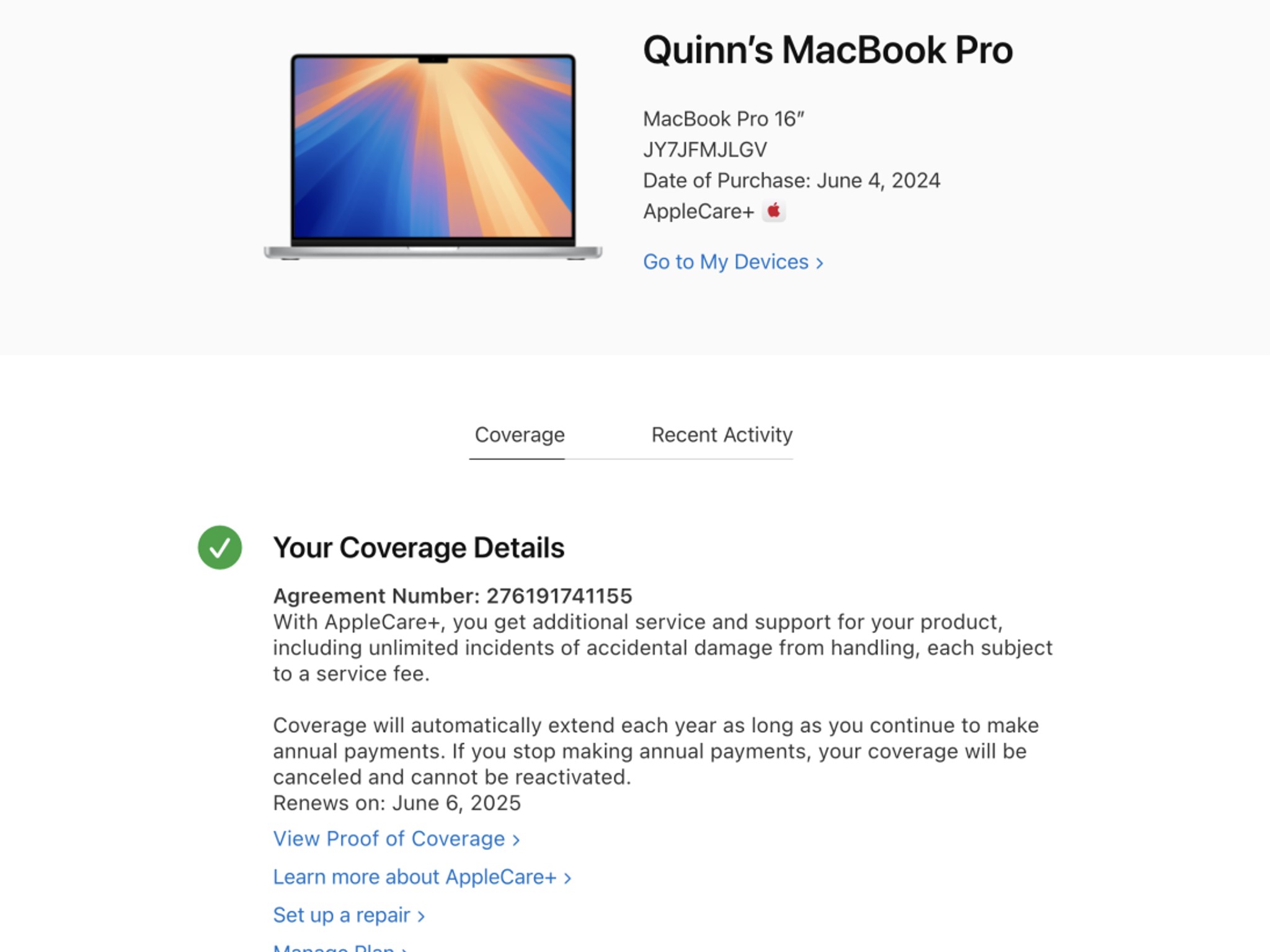 MacBook Pro M3 Max, 16‑core CPU, 40‑core GPU, 16.2' Display, 48GB RAM, 1TB SSD; Silver