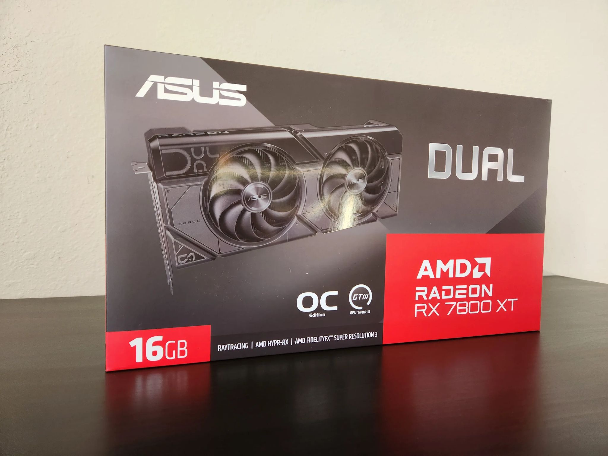 ASUS Dual OC Radeon RX 7800 XT 16GB