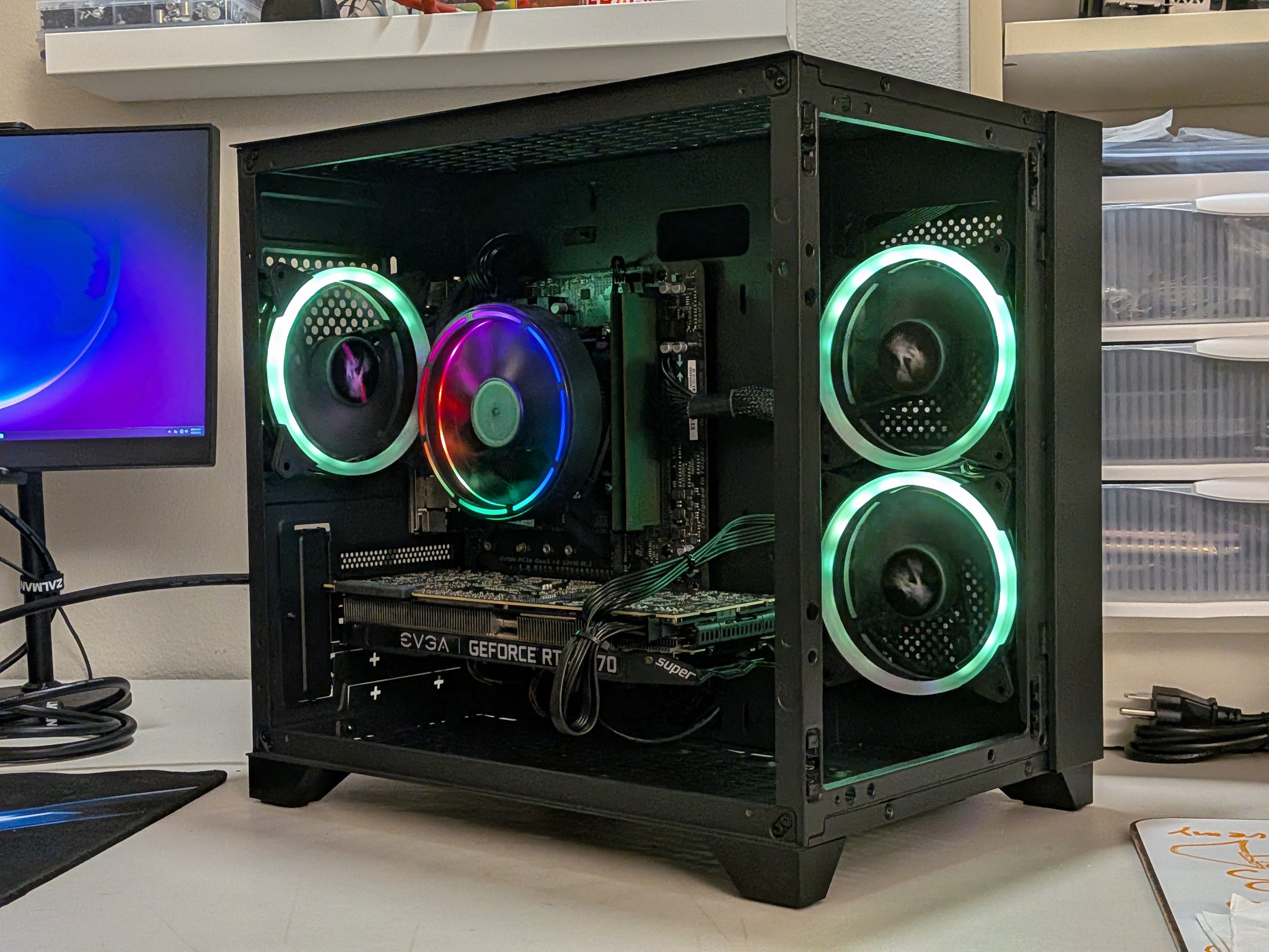 ⚡ Flash Sale! Gaming PC | GeForce RTX 2070 Super | Ryzen 4100 | 16GB RAM | 512GB SSD | WIFI | WIN 11