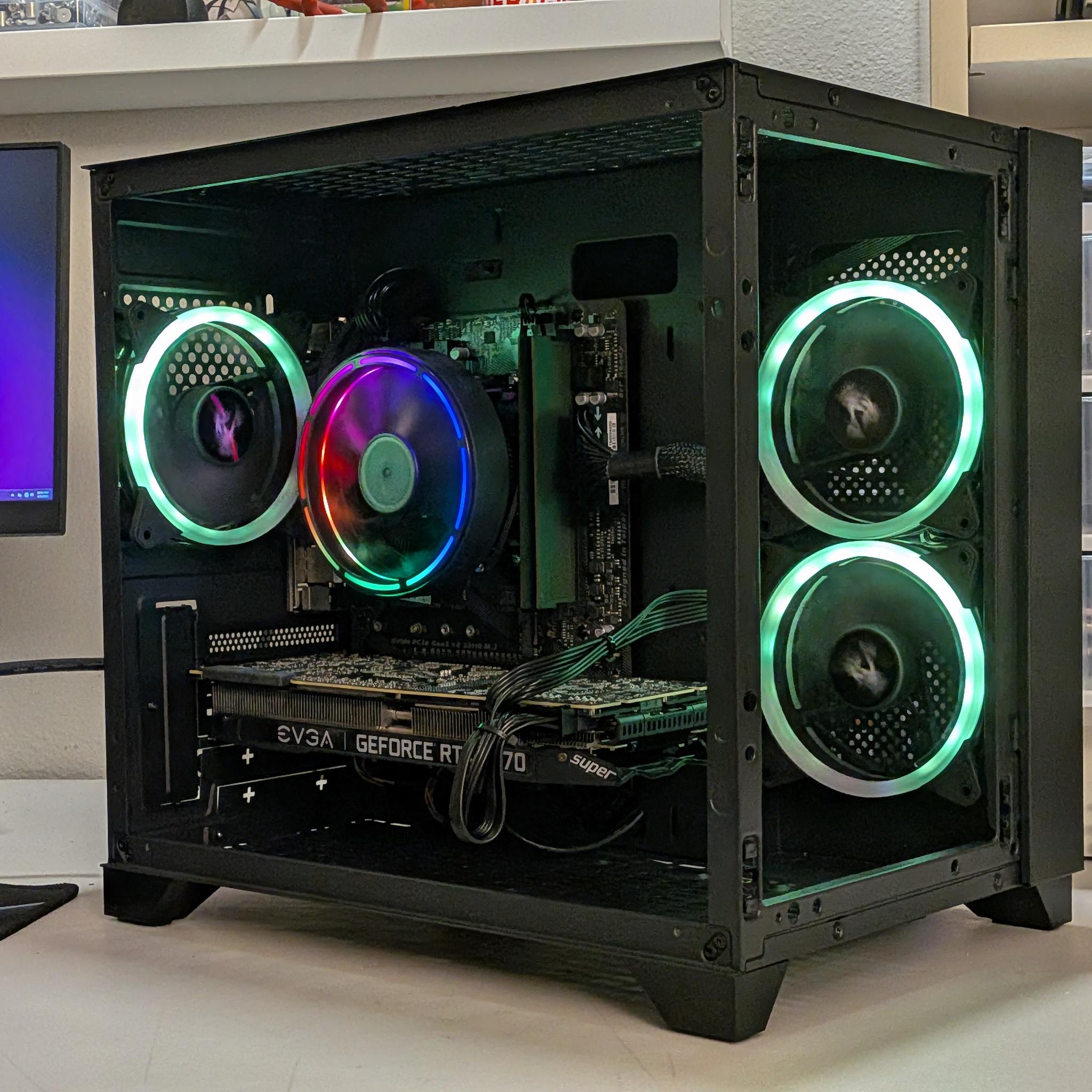 ⚡ Flash Sale! Gaming PC | GeForce RTX 2070 Super | Ryzen 4100 | 16GB RAM | 512GB SSD | WIFI | WIN 11