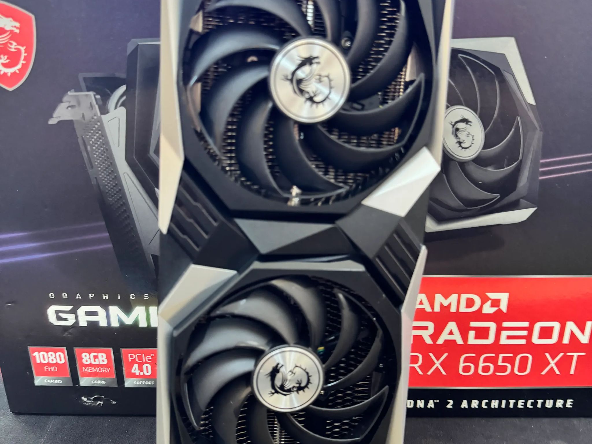 AMD RADEON RX 6650 XT 8GB - GREAT 1080P CARD