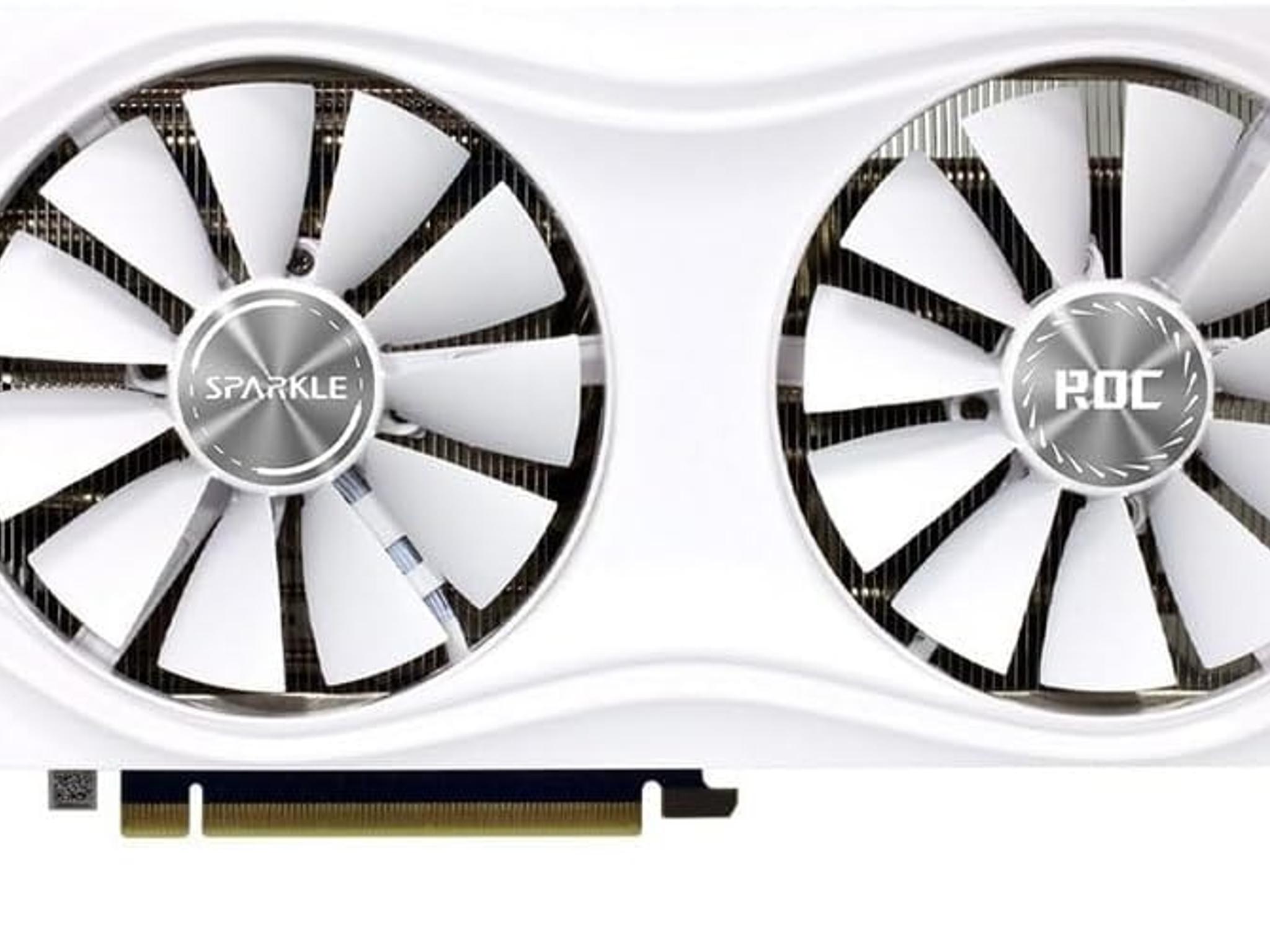 Sparkle Intel Arc A750 ROC Luna OC Edition 8GB GDDR6 Video Graphics Card