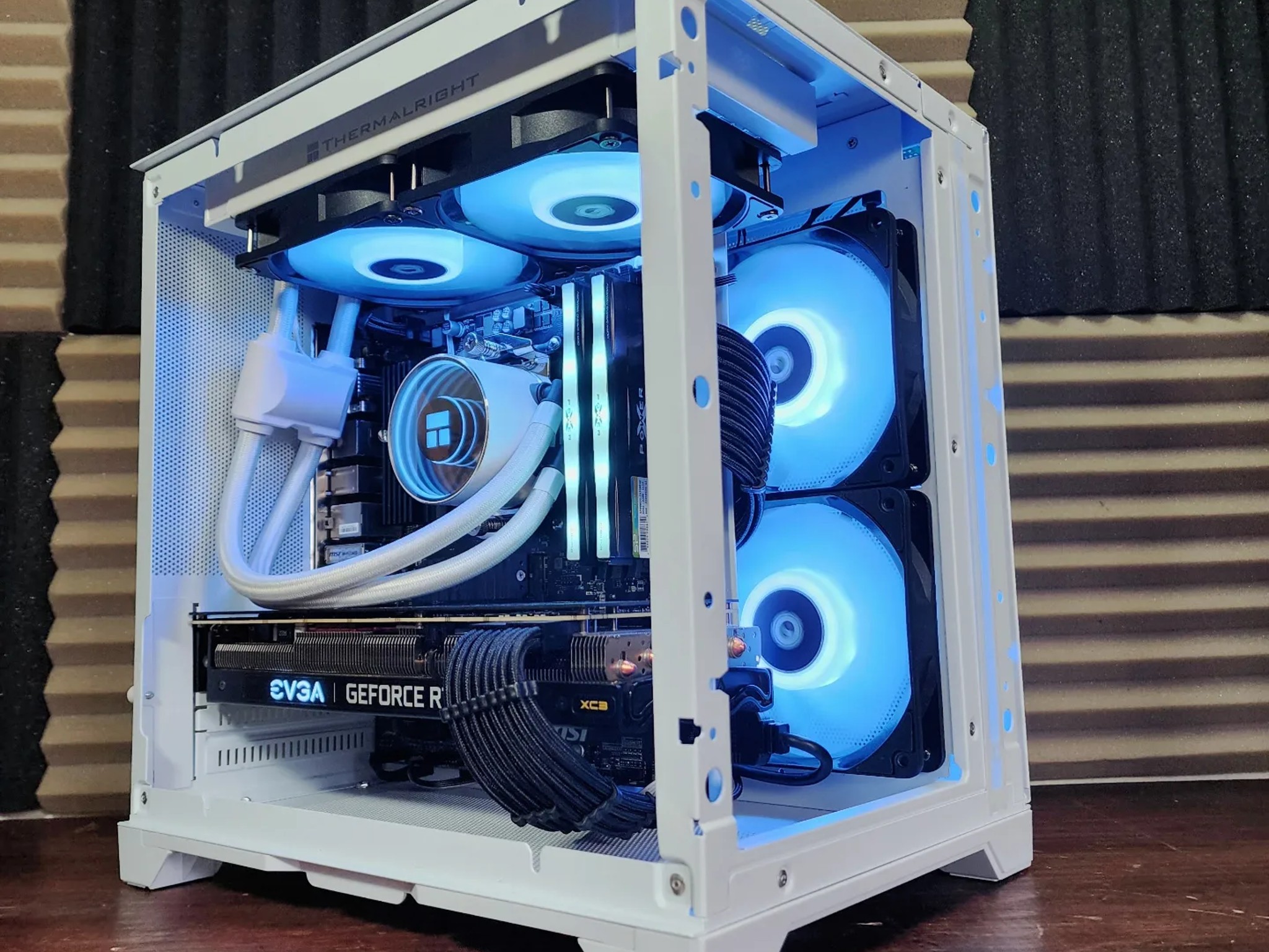 💙🤍💙EVGA RTX 3070 XC3 // AMD Ryzen 7 5700G // Zenith RGB 16GB 3200MHz // MSI M371 1TB NVMe SSD