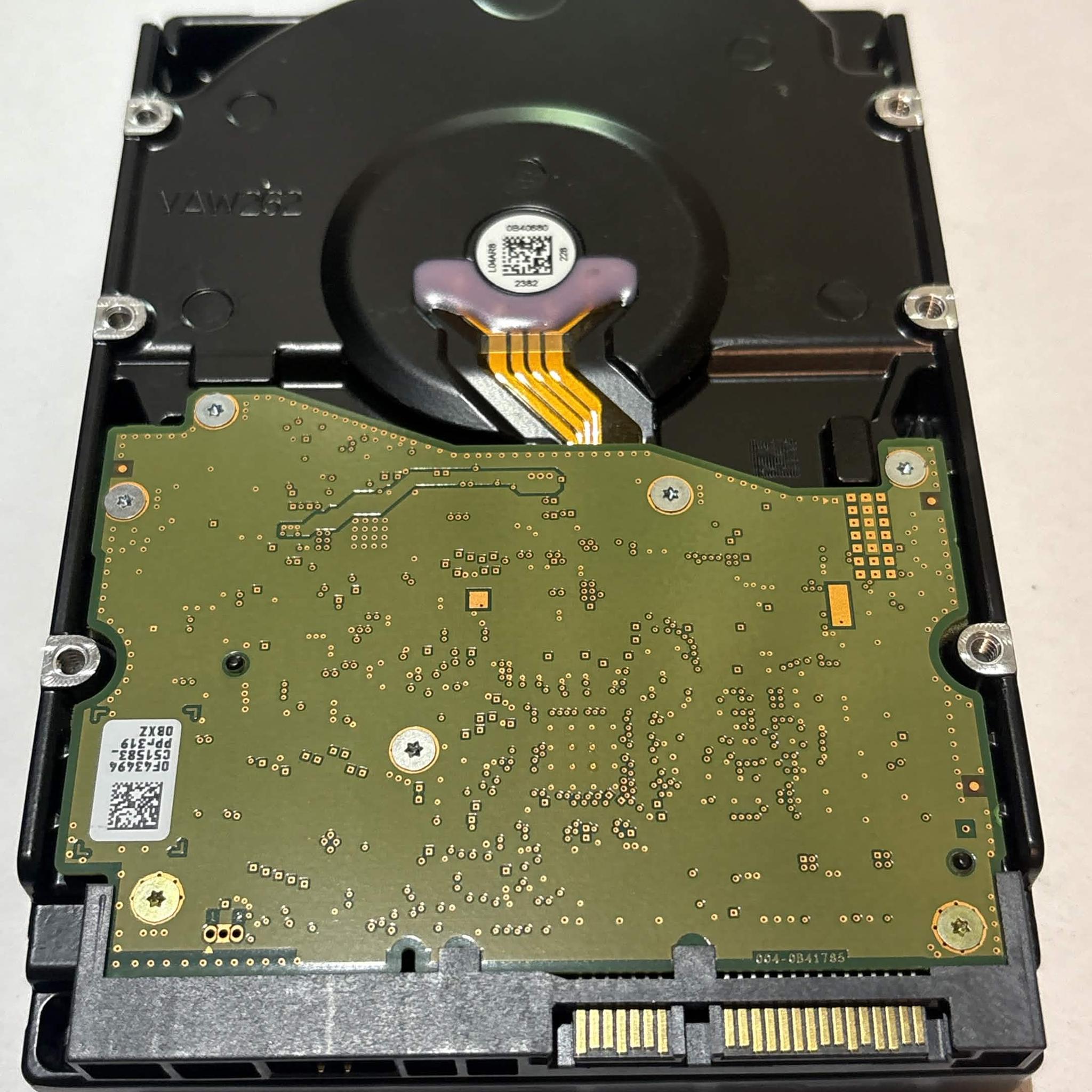 WD Gold 4TB WD4003FRYZ 7200RPM SATA Enterprise HDD – 17,946 Hours – SMART Good