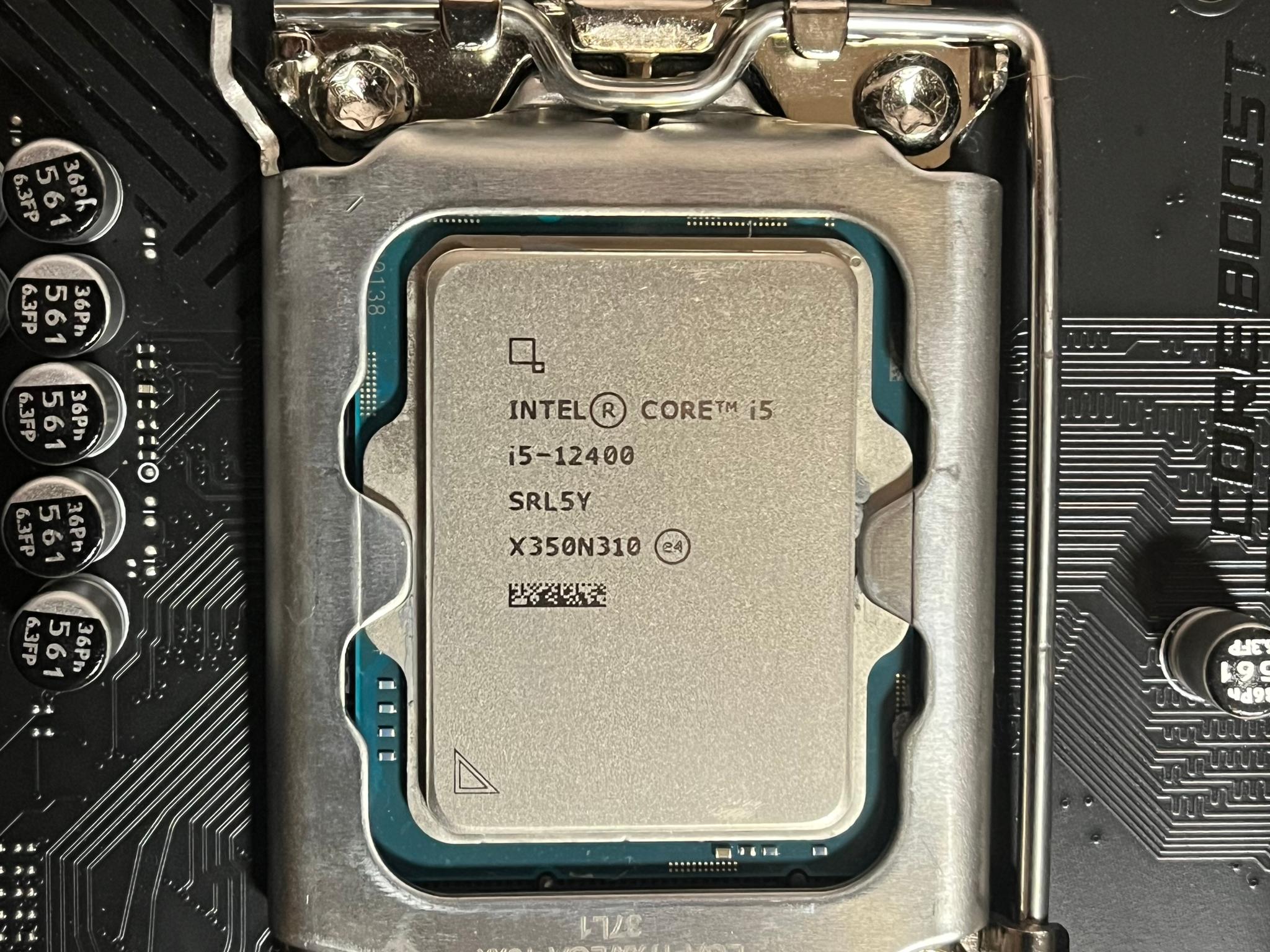 I5-12400 | MSI Pro Z690-A Motherboard | 32GB DDR5