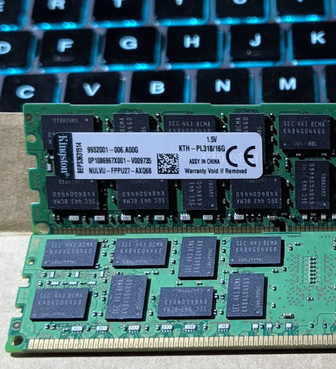 16GB | Kingston PL318/16G | 2Rx4 PC3-12800R |1600MT/s | DDR3 | CL11 2RX4 1.5V 240-pin 4Gbit