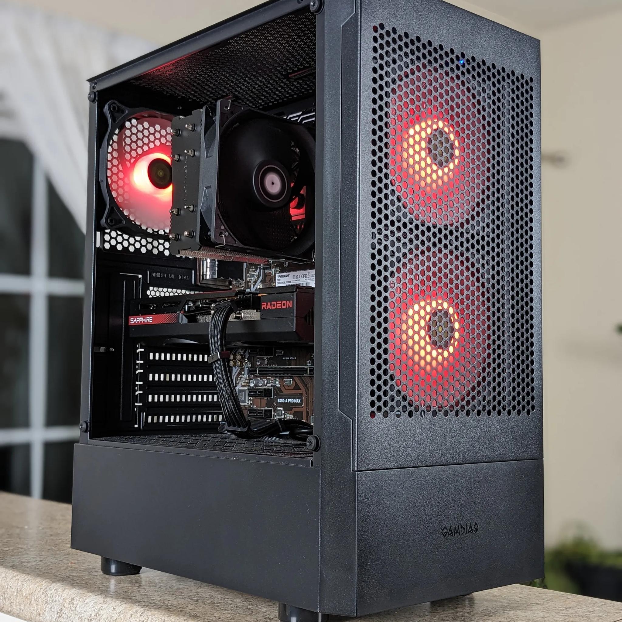 Mid Range Ryzen Gaming PC - Ryzen 5 3600 - RX 7600