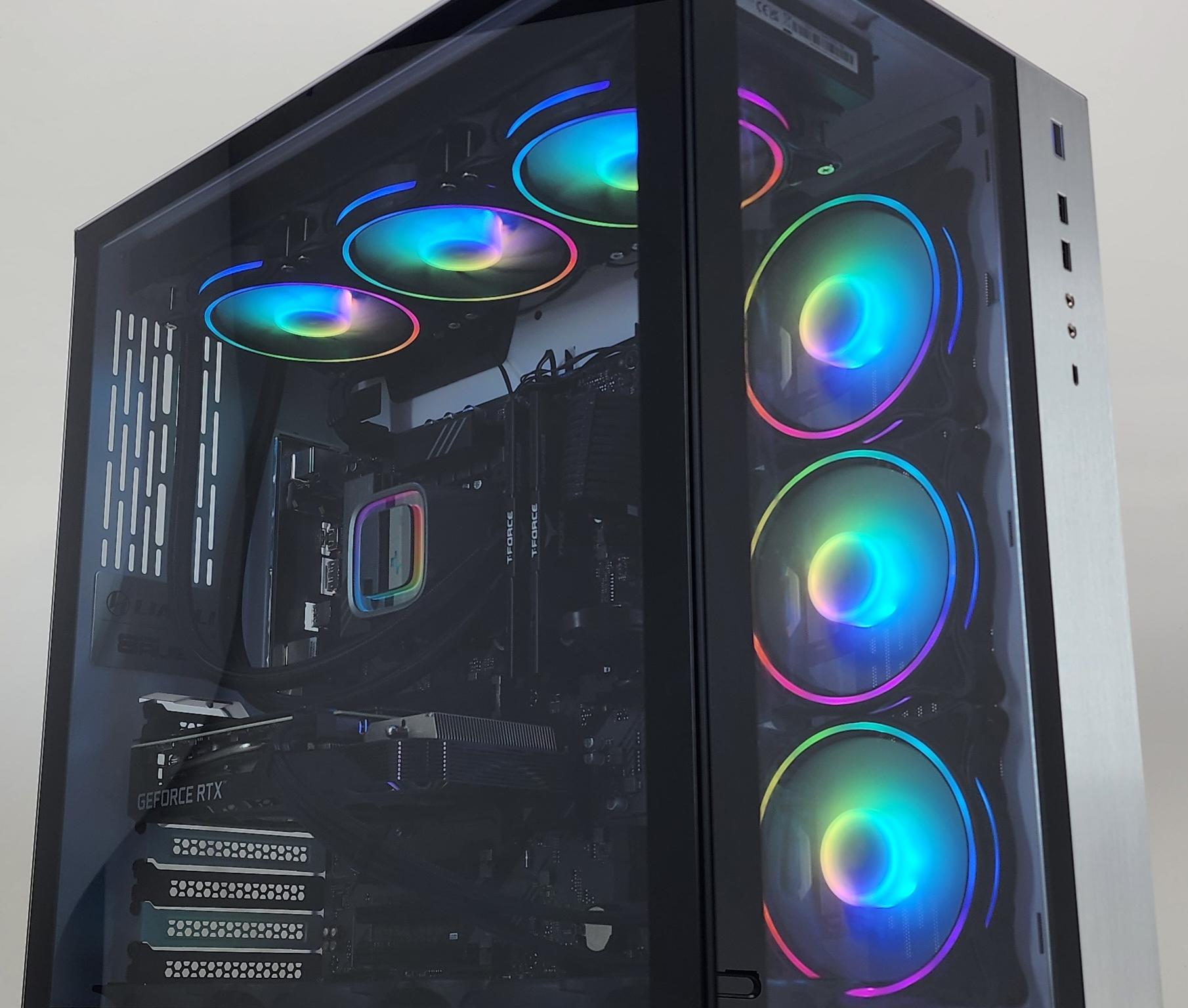 Gaming PC i7-12700KF 16GB RAM 1TB SSD RTX 3070 8GB Windows 11 Computer