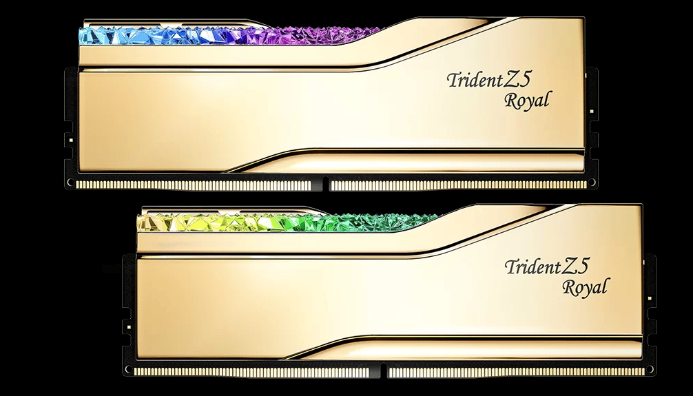 G.SKILL Trident Z5 Royal Series 32GB (2 x 16GB) DDR5 7200 Model F5-7200J3445G16GX2-TR5G