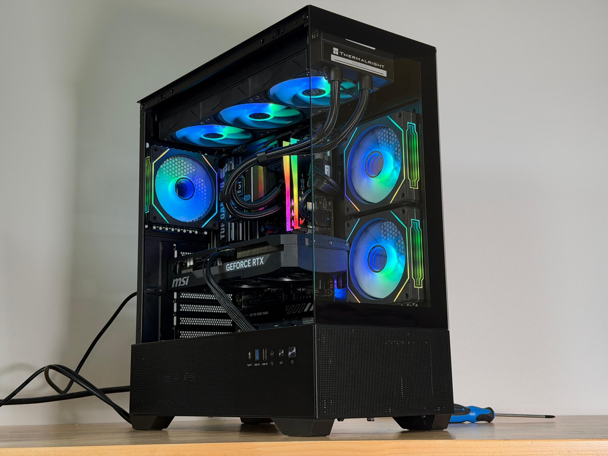 RTX 5080 Ryzen 9700x Gaming PC 32GB DDR5 6000MHZ 2TB SSD
