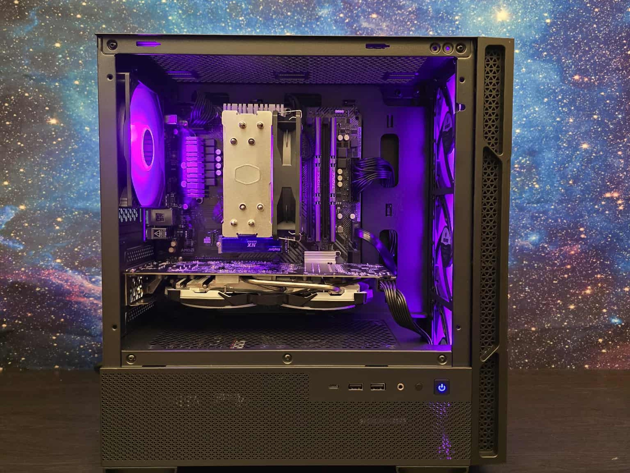 1080P ENTRY LEVEL PC | RADEON RX580 8GB | Ryzen 5 5500 | B450M | 16GB DDR4 | 1.5TB STORAGE