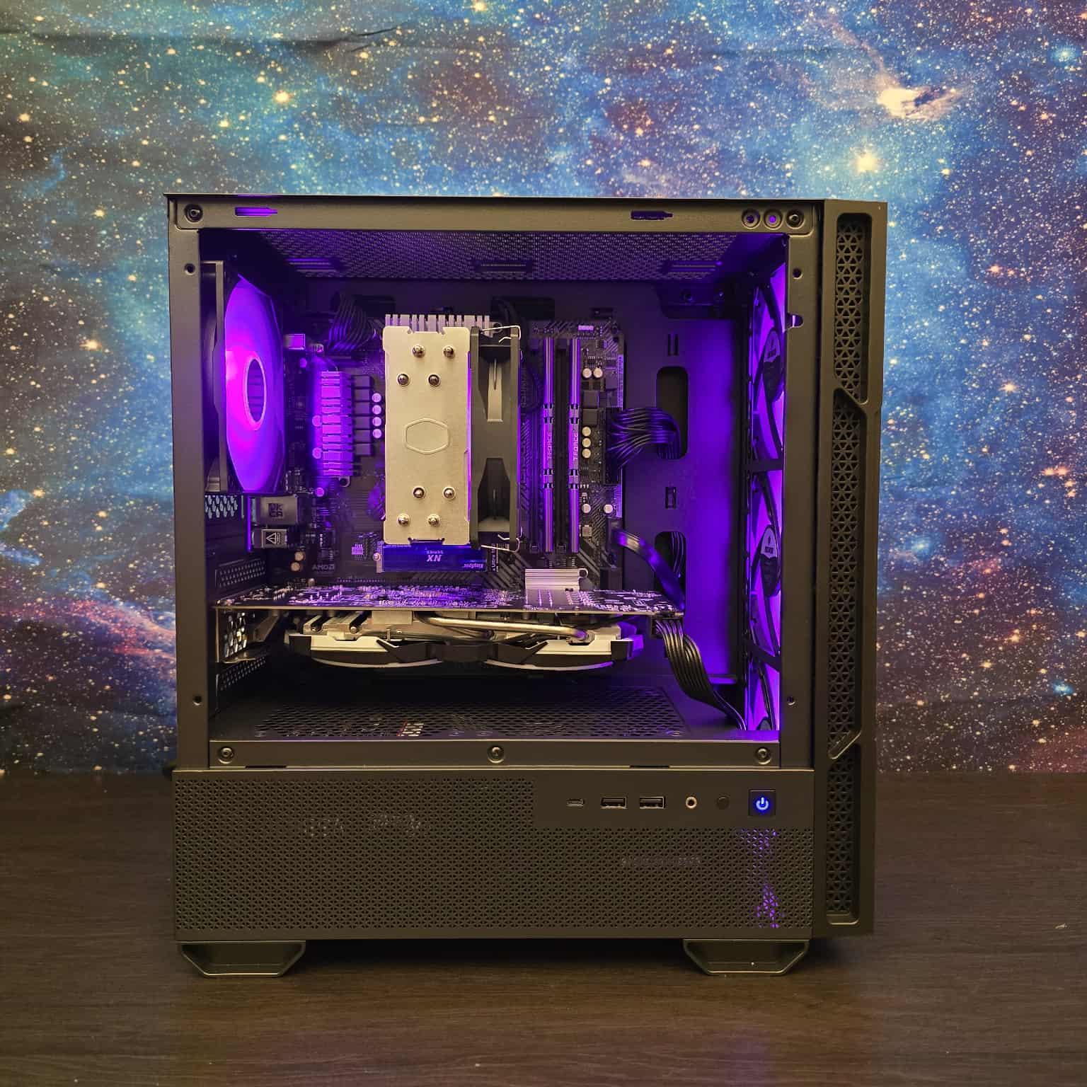 1080P ENTRY LEVEL PC | RADEON RX580 8GB | Ryzen 5 5500 | B450M | 16GB DDR4 | 1.5TB STORAGE