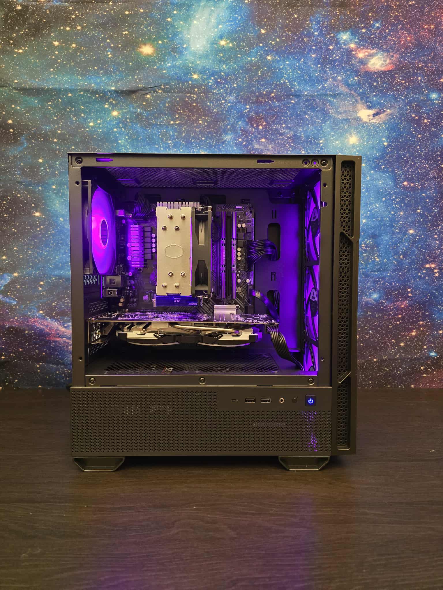 1080P ENTRY LEVEL PC | RADEON RX580 8GB | Ryzen 5 5500 | B450M | 16GB DDR4 | 1.5TB STORAGE