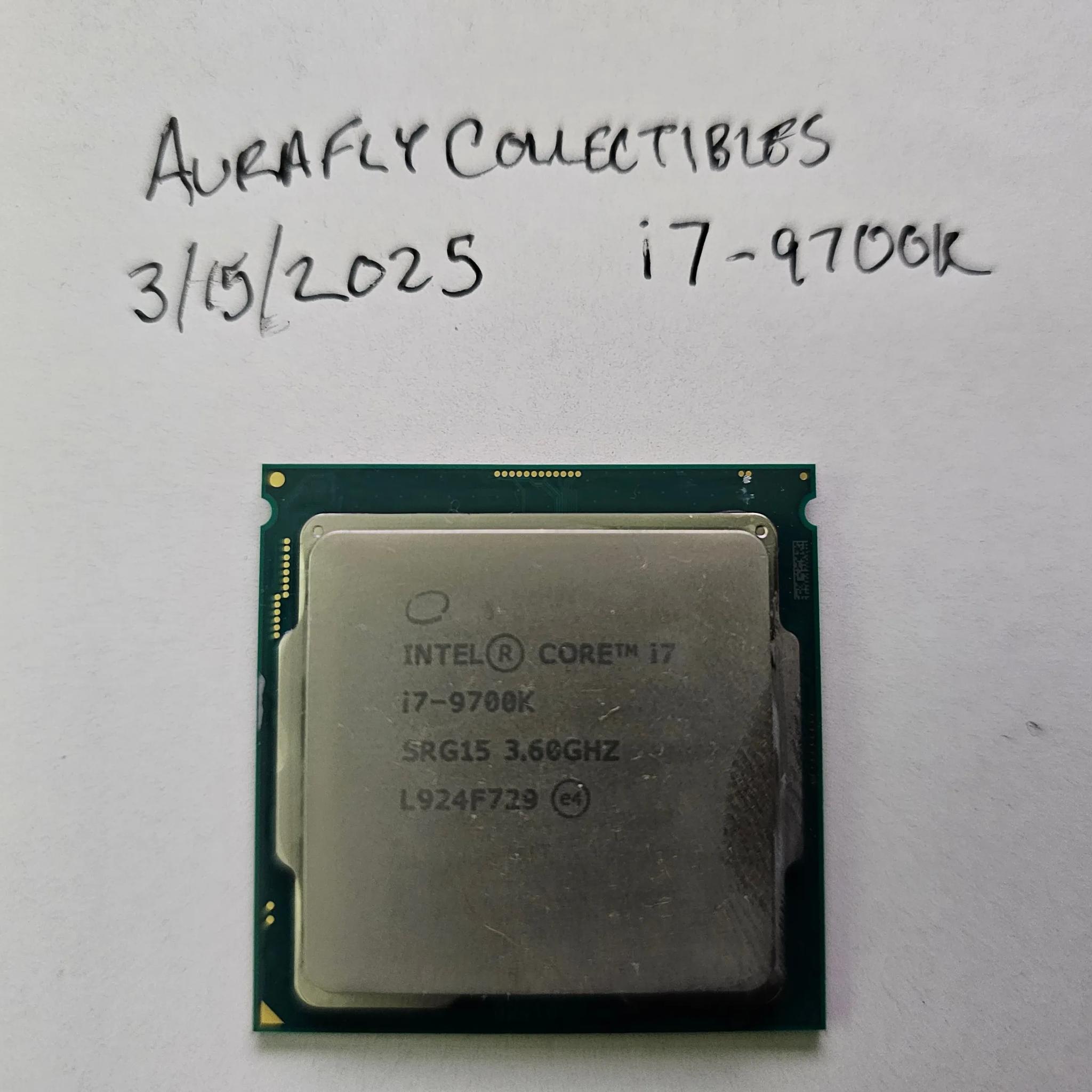 Intel Core i7-9700K Processor - 3.6GHz 8-Core LGA1151