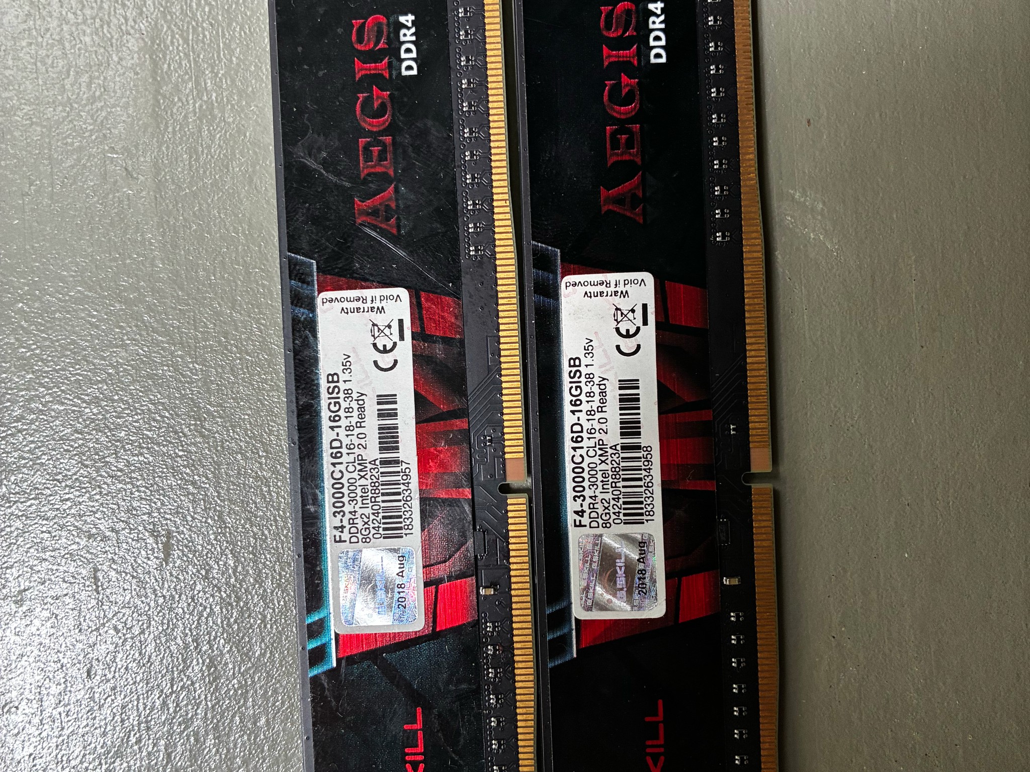 G.Skill Aegis DDR4-3000 2x8GB