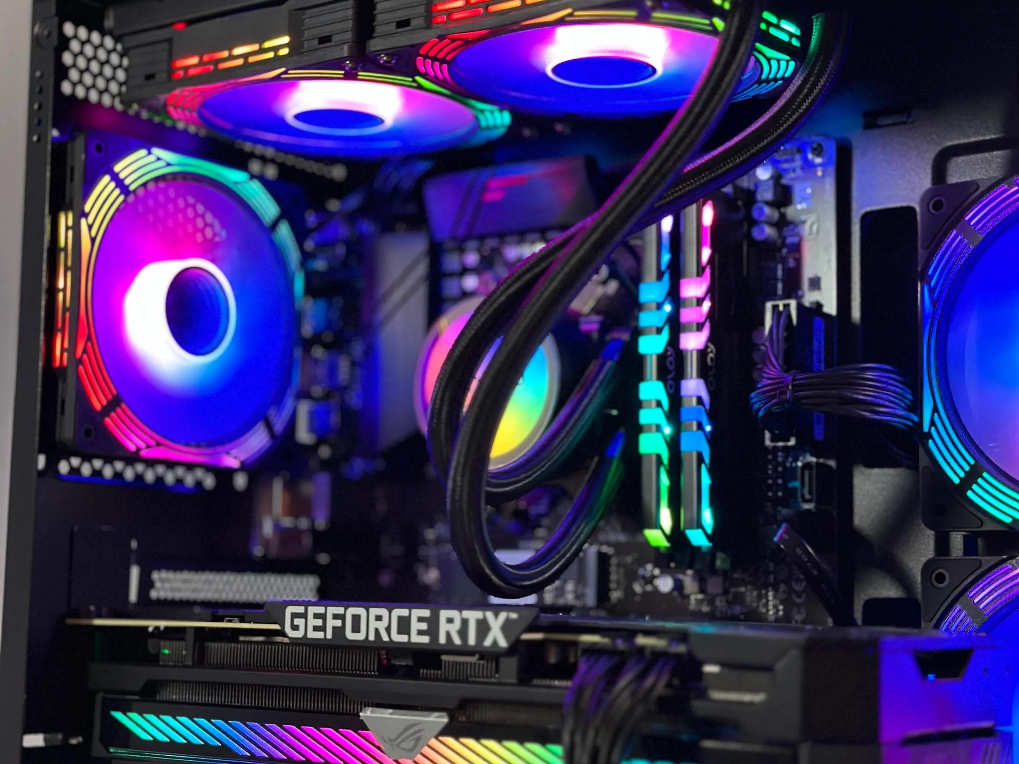 💜FAST LIQUID COOLED GAMING PC💜| RTX 3070 8GB, Ryzen 7 3700X, 32GB Ram, 1TB SSD, WIFI, Fortnite