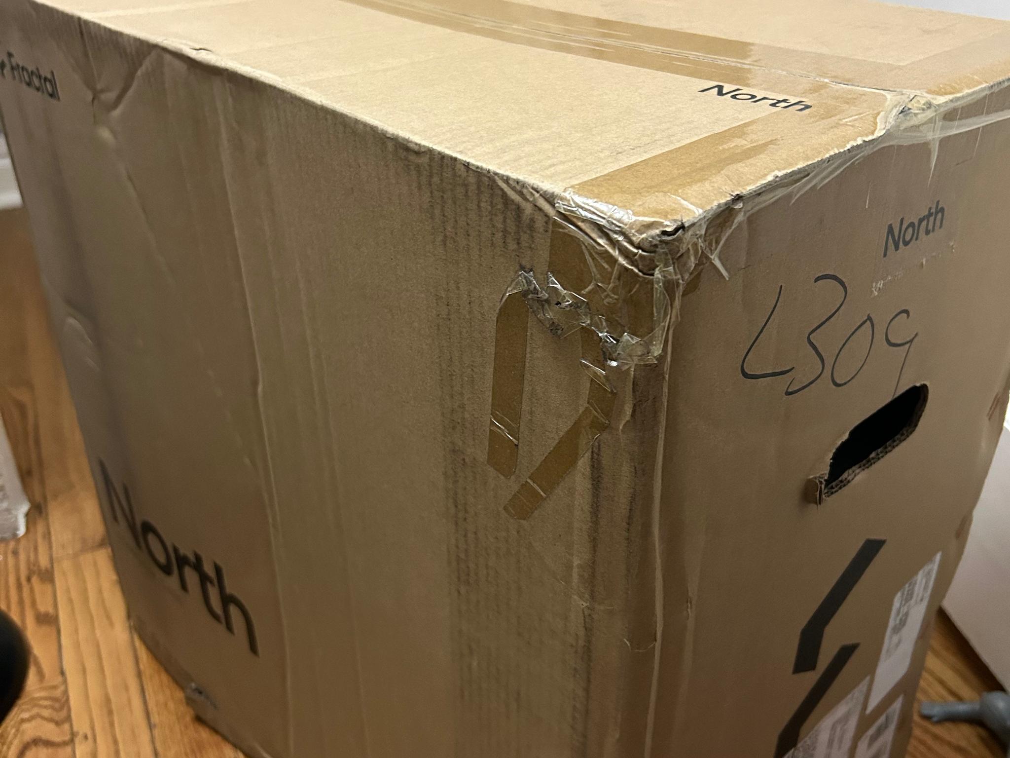 Brand New Unopened Fractal North ATX case White w/ TG Panel