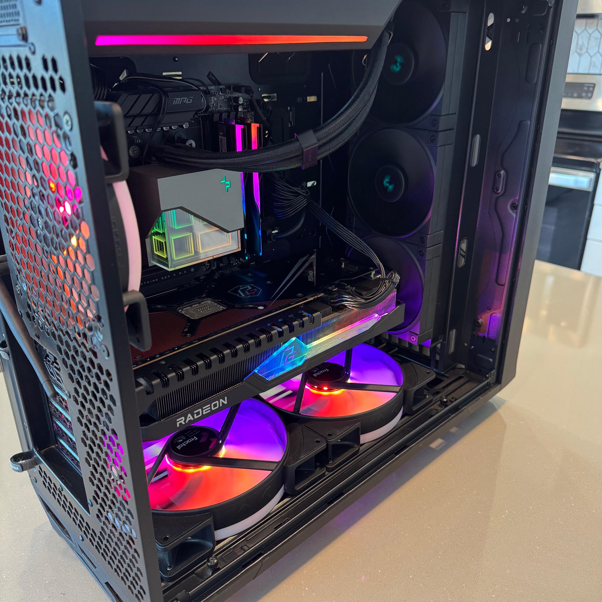 Radeon RX 7900 XT Custom Gaming PC - Ryzen 7 7800X3D, 32GB RAM, 1TB NVMe SSD