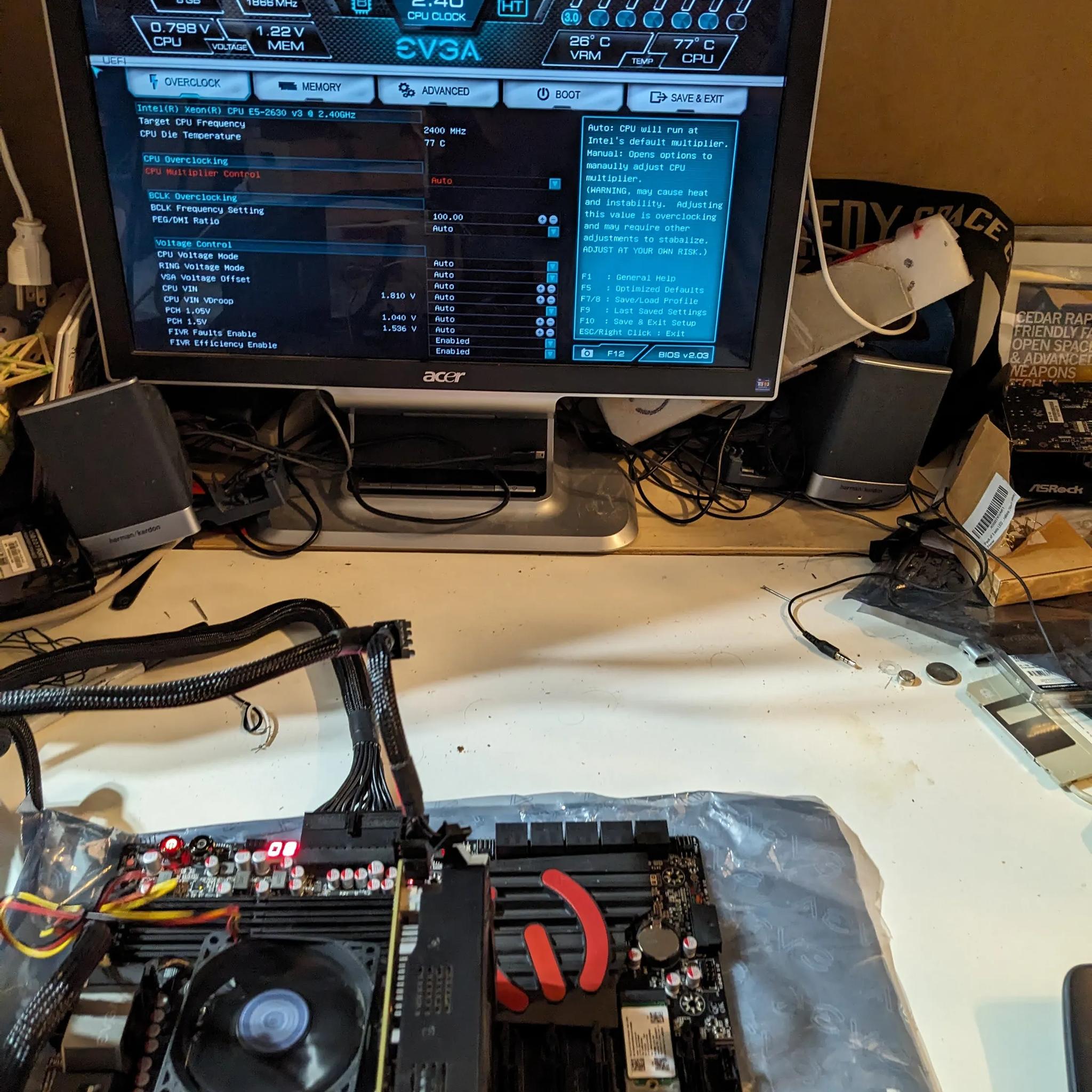 Intel Xeon E5-2667V3 -Socket 2011- 8 Cores - 3.6GHz Max Turbo
