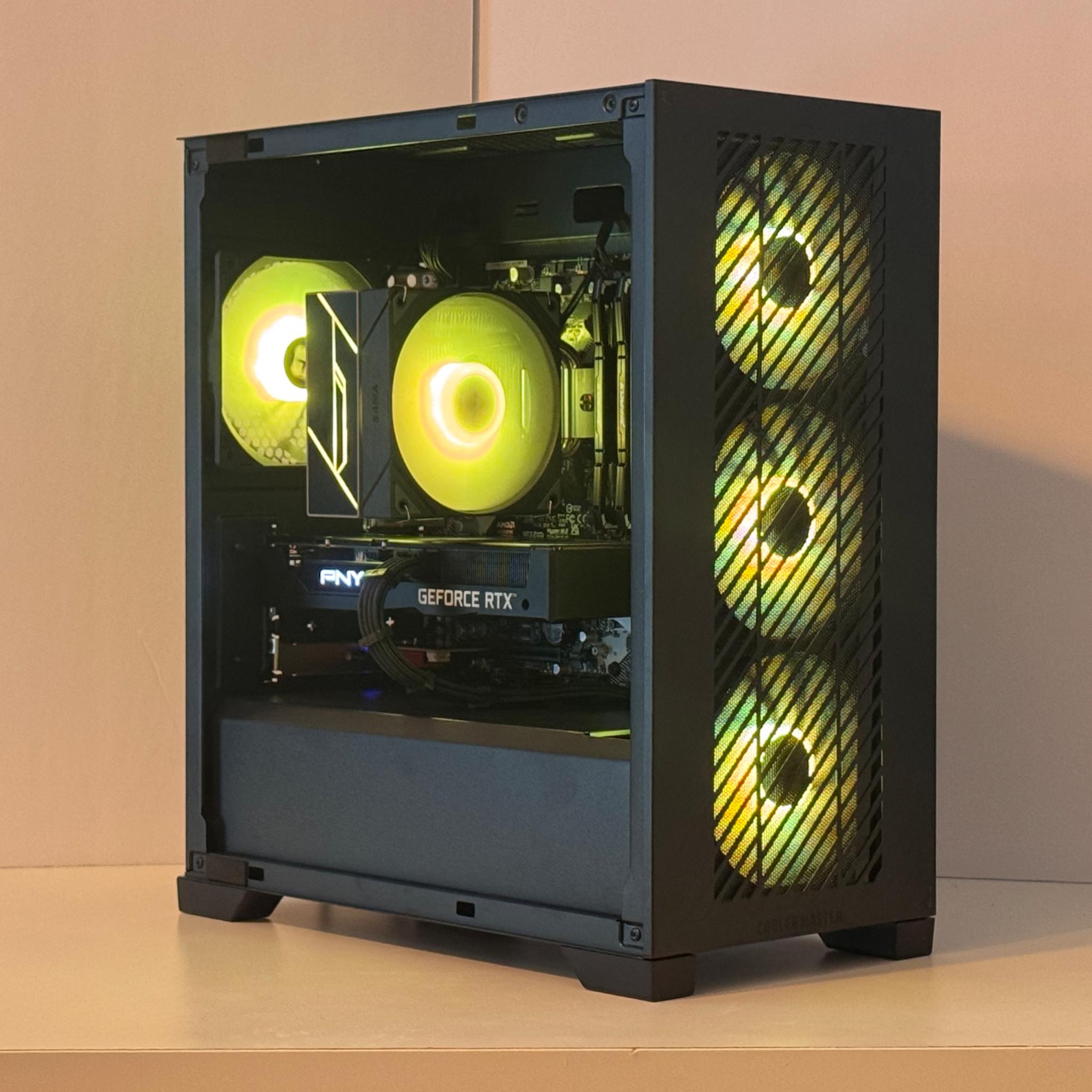 🕹️Value Gamer🕹️ Ryzen 7 3700X | RTX 3060ti 8GB | 32GB Ram 3000mhz | 1TB nVME SSD | Win11 Pro+Wifi
