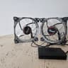 Rosewill Fan Hub with 2 Fans - Rainbow RGB