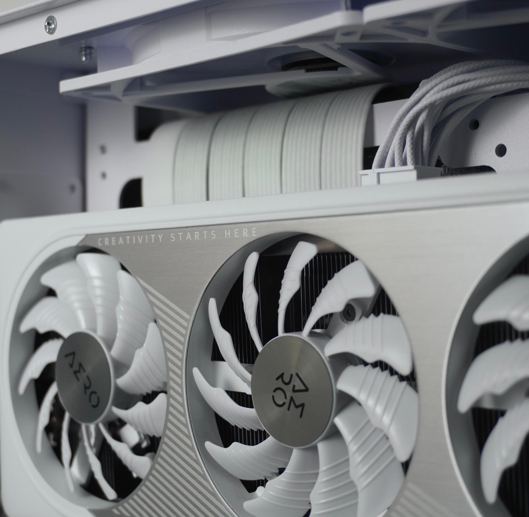 White Mini-ITX Gaming PC | RTX 4060 8GB, 1TB SSD, Ryzen 5 5500, 16GB DDR4-3200