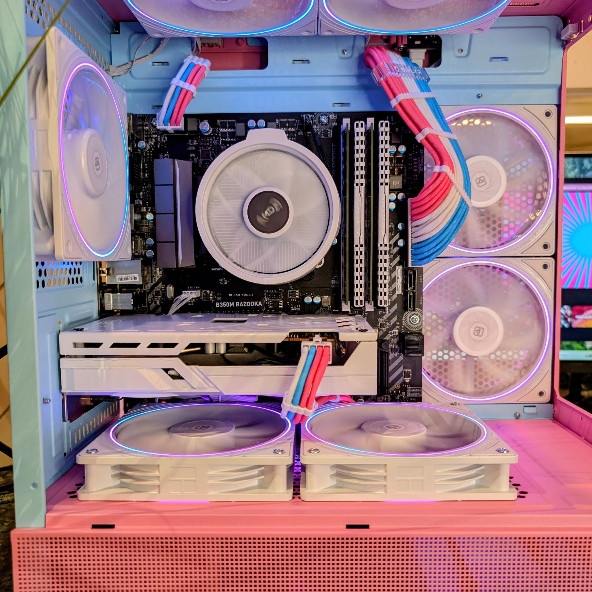Gaming PC 🍭SUGAR RUSH⚡ AMD RYZEN RADEON