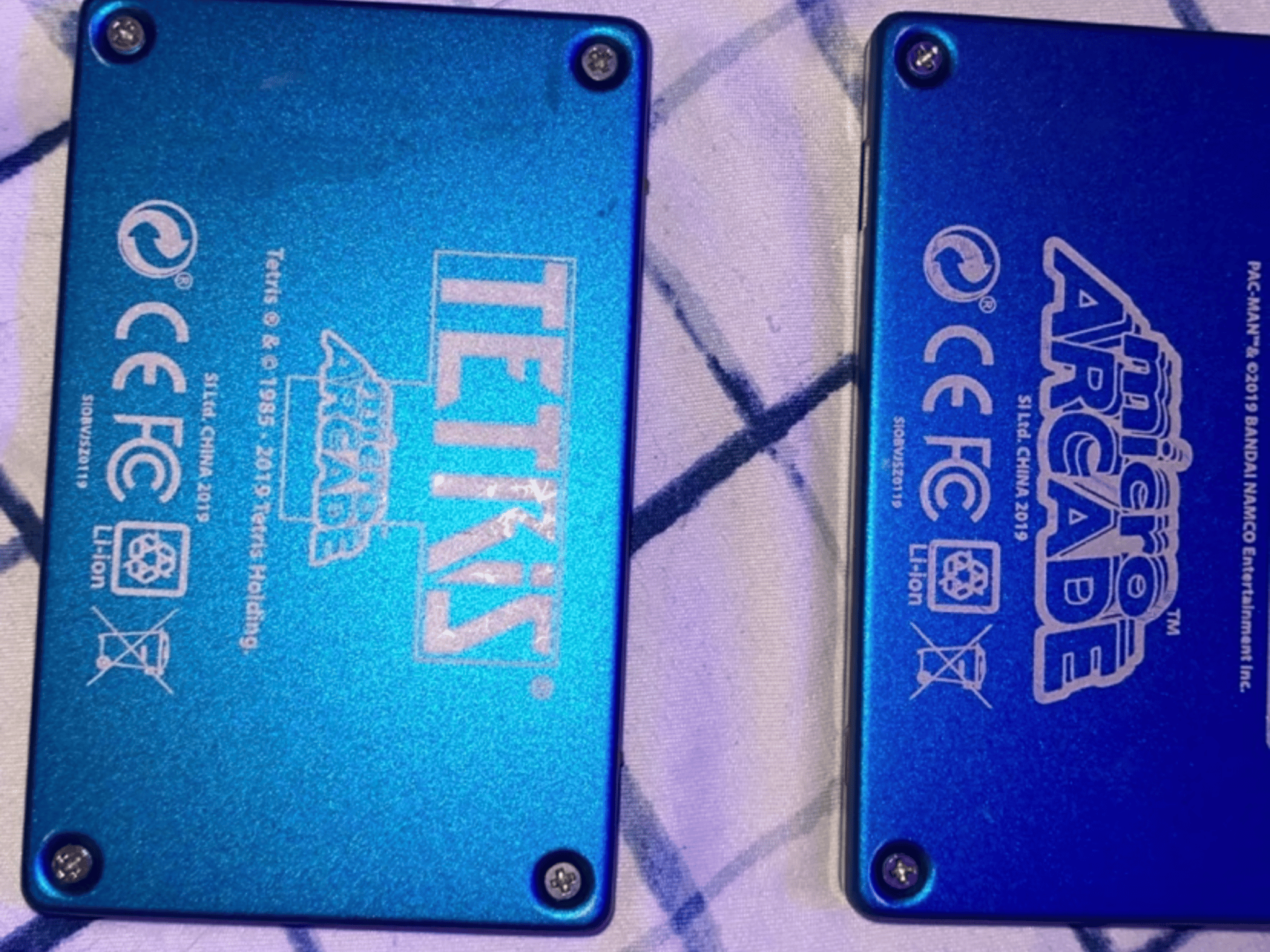 MicroArcade PacMan & Tetris - 2 for the price of 1