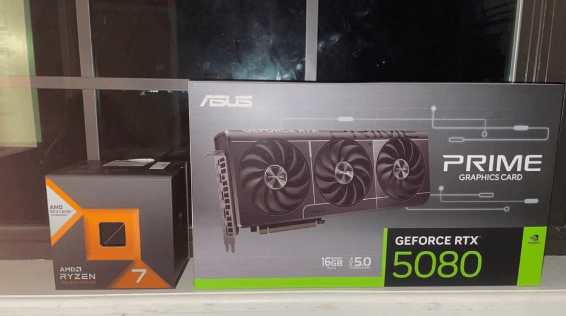 5080+7800x3d performance PC - 4K Gaming