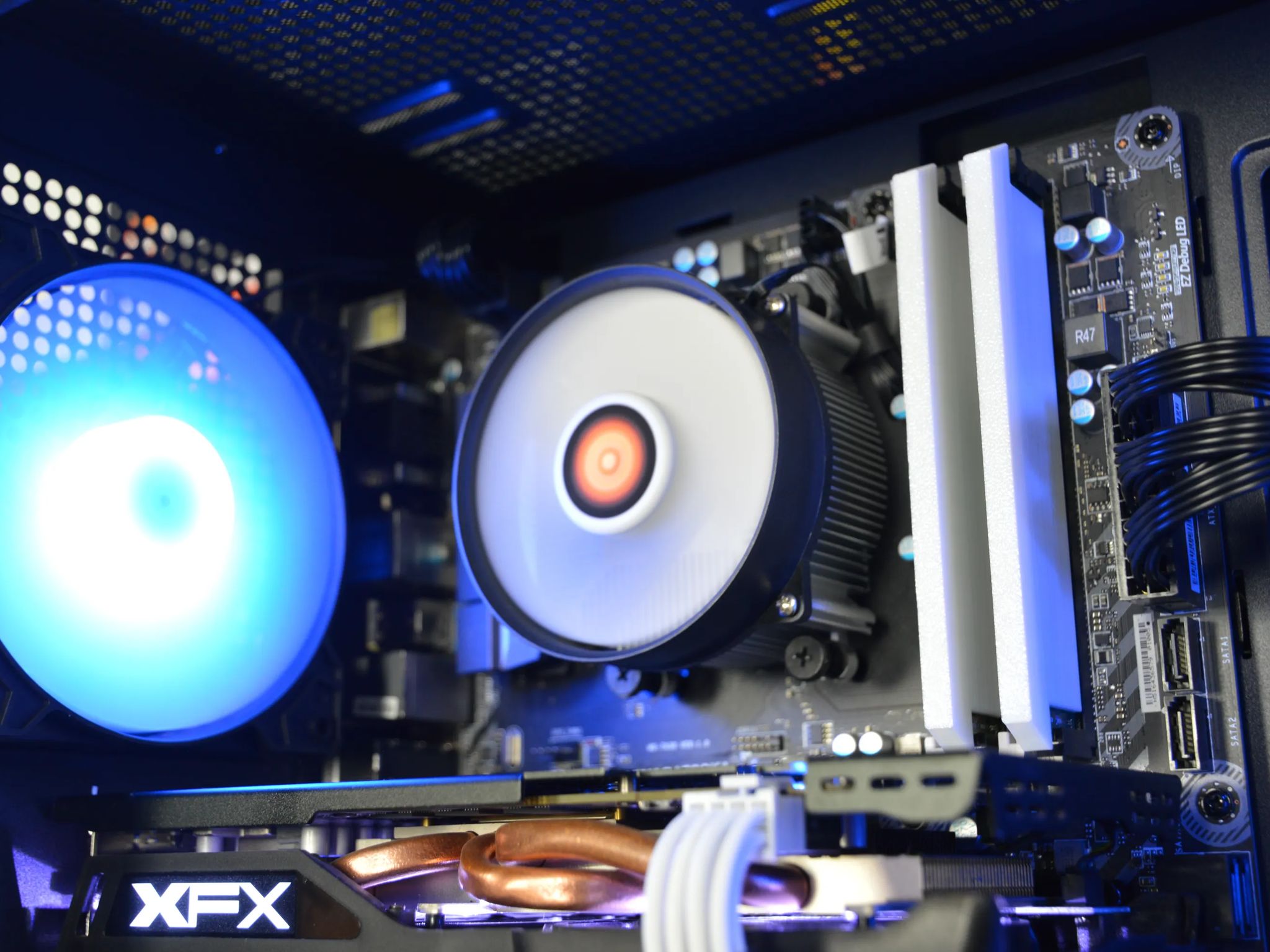 🏙️ BUDGET GAMING PC🏙️| RX 480 8GB | RYZEN 5 1500X | 16GB DDR4 RAM | 512GB NVME SSD | Blue Skies |