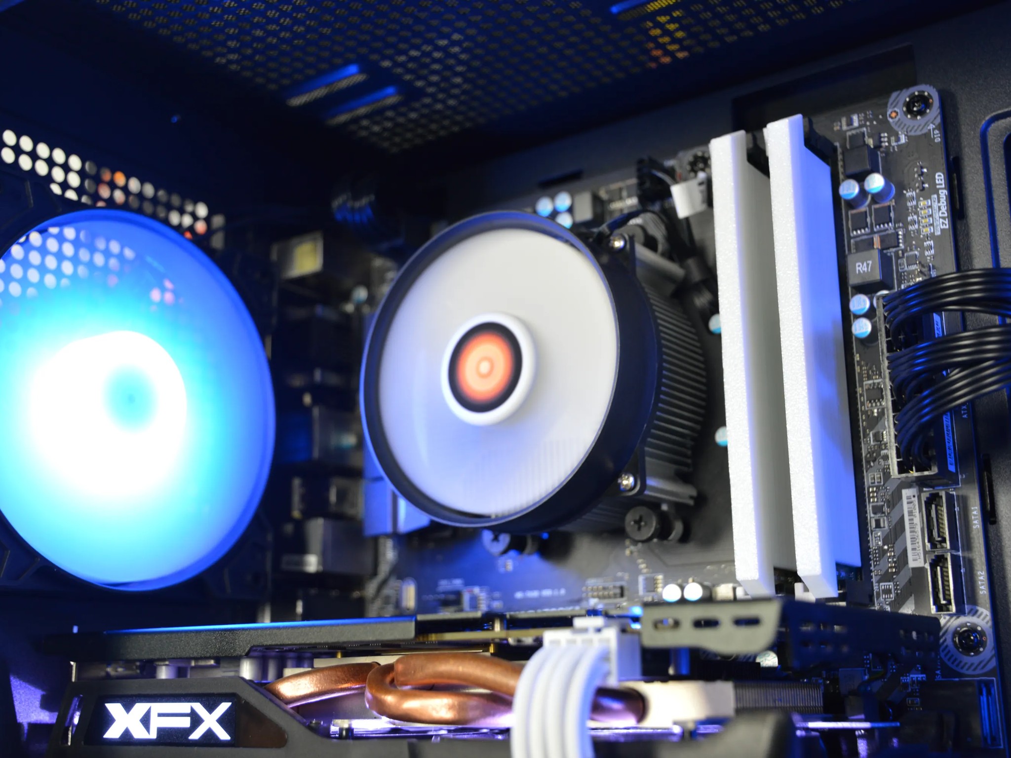 🏙️ BUDGET GAMING PC🏙️| RX 480 8GB | RYZEN 5 1500X | 16GB DDR4 RAM | 512GB NVME SSD | Blue Skies |