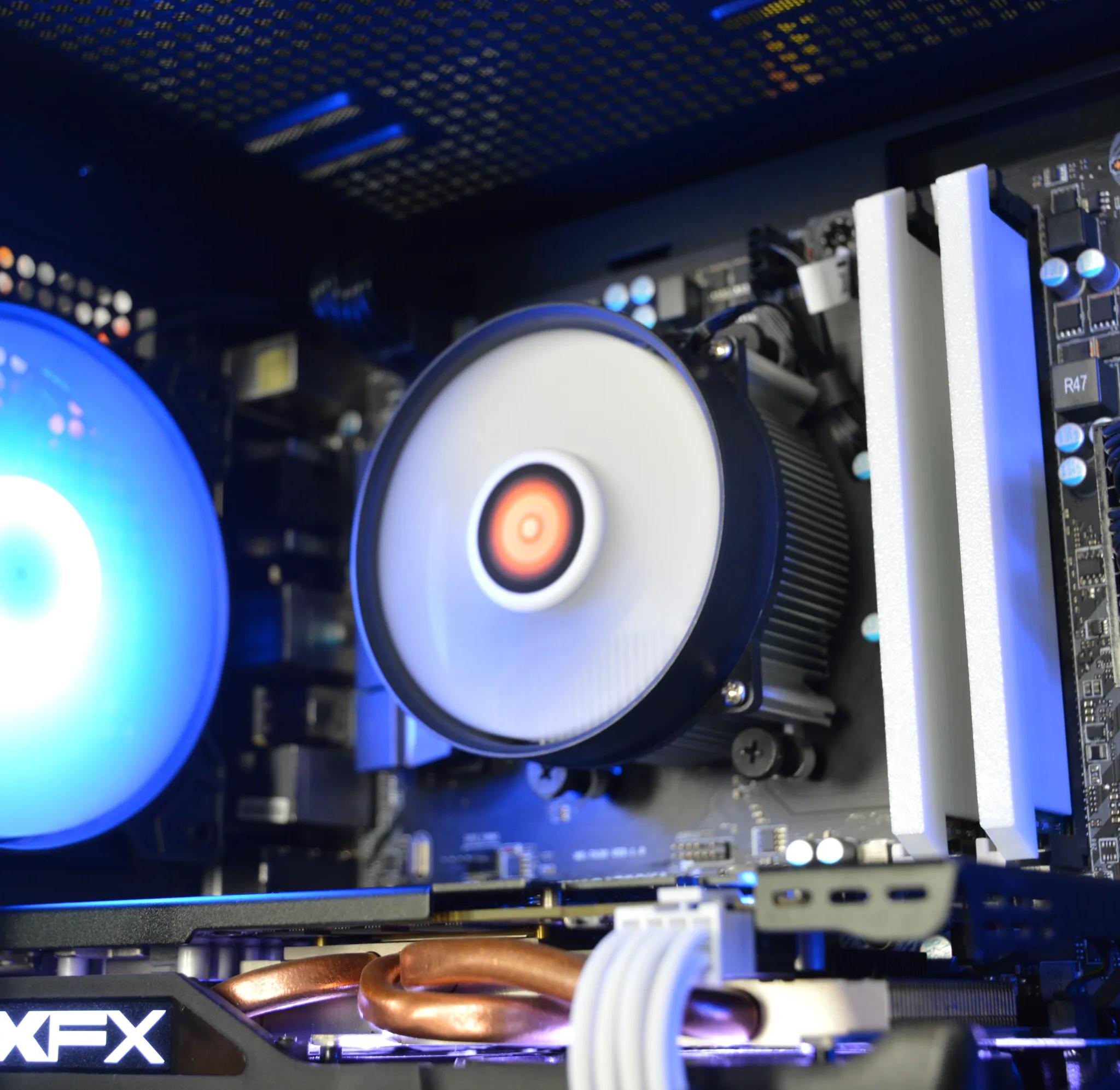 🏙️ BUDGET GAMING PC🏙️| RX 480 8GB | RYZEN 5 1500X | 16GB DDR4 RAM | 512GB NVME SSD | Blue Skies |