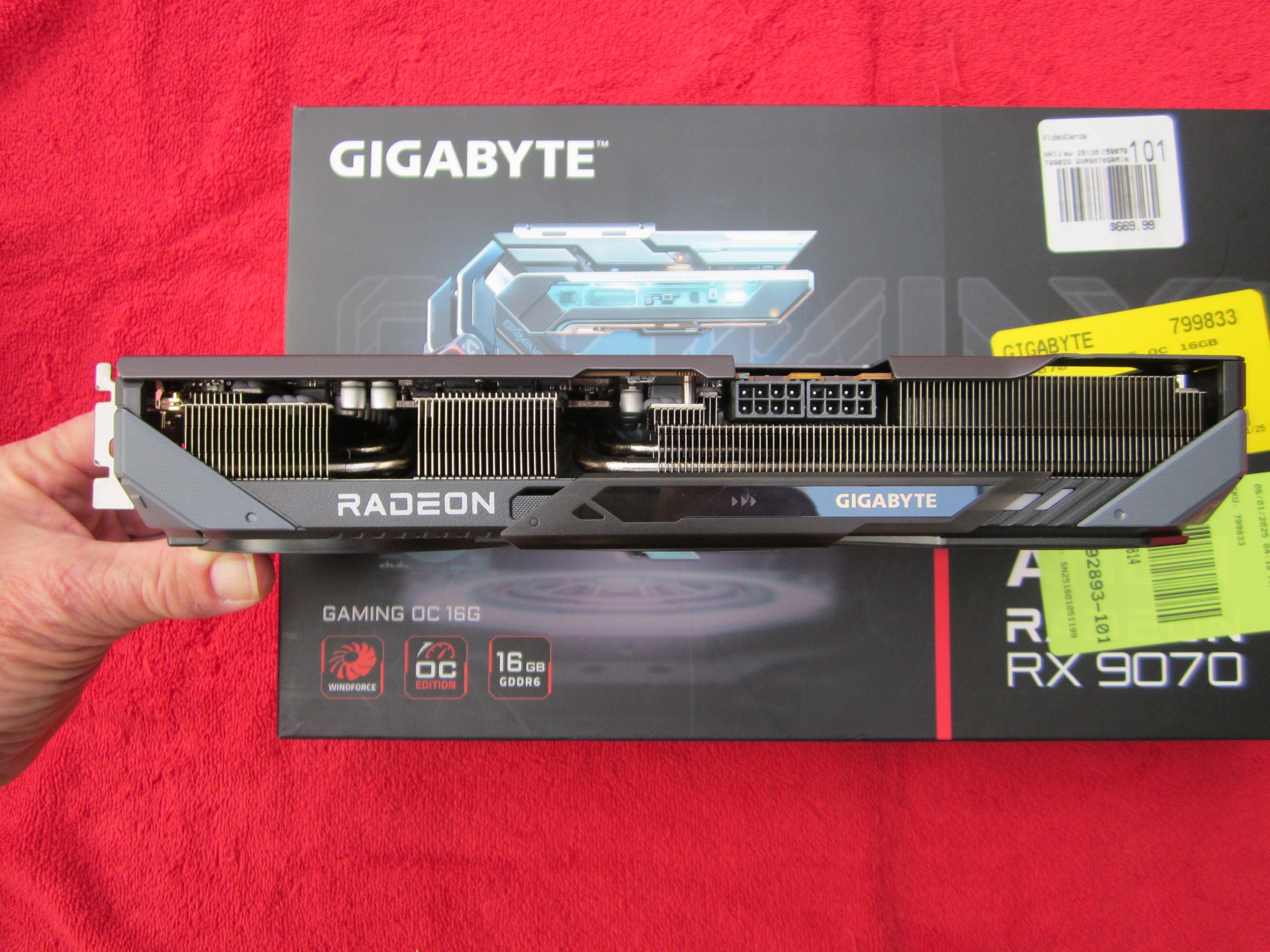 Gigabyte Radeon RX 9070 Gaming Overclocked 16Gb